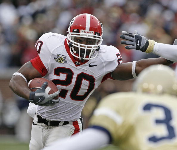 Todd Gurley II Georgia Bulldogs Autographed Red Nike Game Jersey