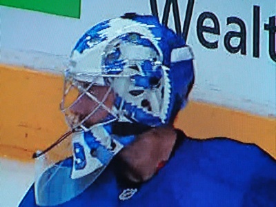 Amazing goalie mask from the Toronto Toros of the WHA : r/extinct_hockey
