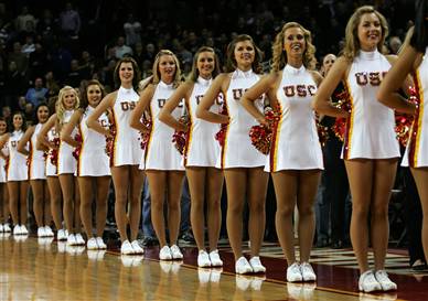 Hot college basketball cheerleaders