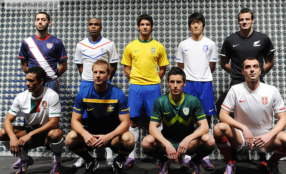 Every Jersey For World Cup 2010: The 