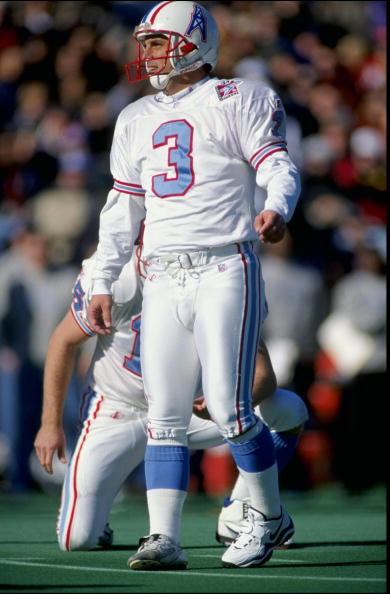 Houston Oilers wide receiver Ken Burrough (00) against the Oakland