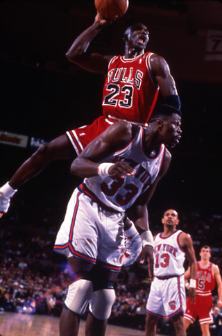 Michael Jordan vs. the New York Knicks