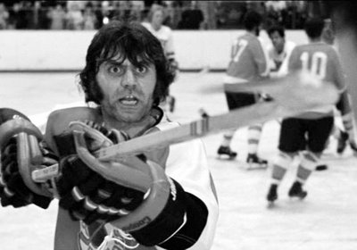 Slap Shot 70s Vintage Movie Ice Hockey Sport Men's T-Shirt