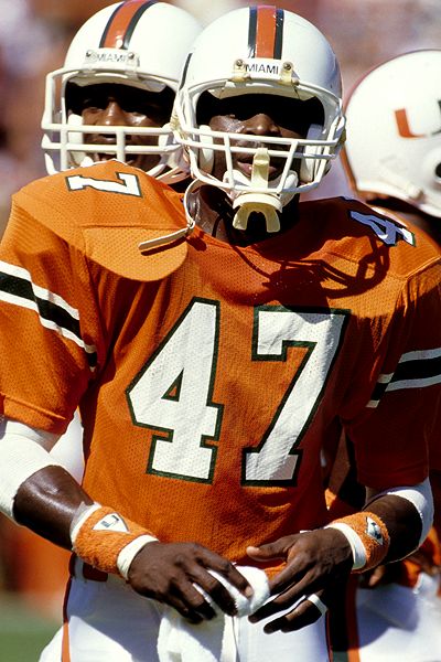 Michael Irvin Miami Hurricanes #47 Football Jersey - Orange
