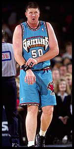 Vancouver Grizzlies 1995-2000 Home Jersey