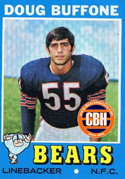 Doug Buffone Chicago Bears 1966-79.  Chicago bears football, Chicago bears,  Chicago bears pictures