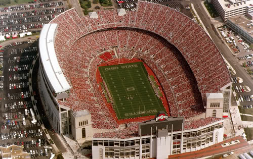 Ranking The Top 10 Biggest College Football Stadiums