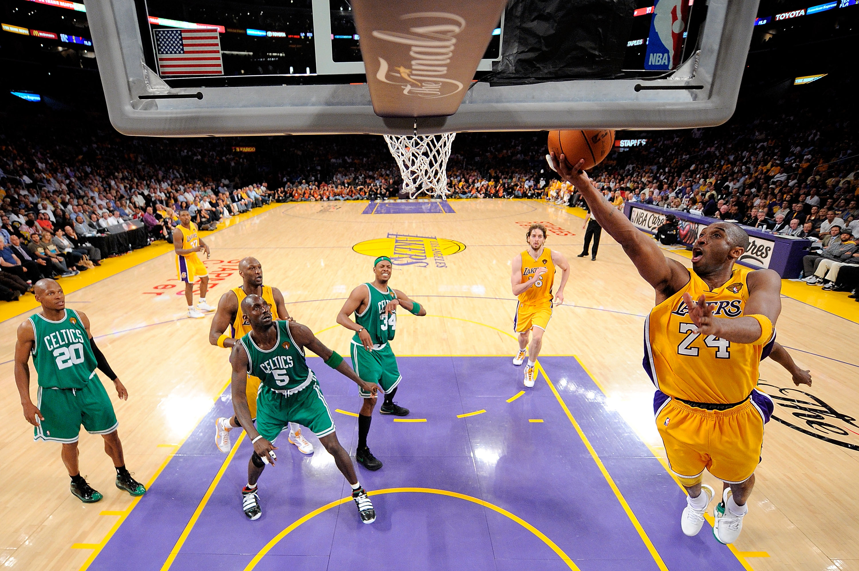 2010 NBA Finals Game 7: Los Angeles Lakers & Boston ...