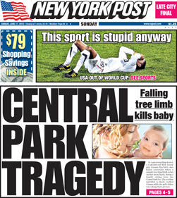 New York Post gets deservedly ROASTED for hilariously bad headline