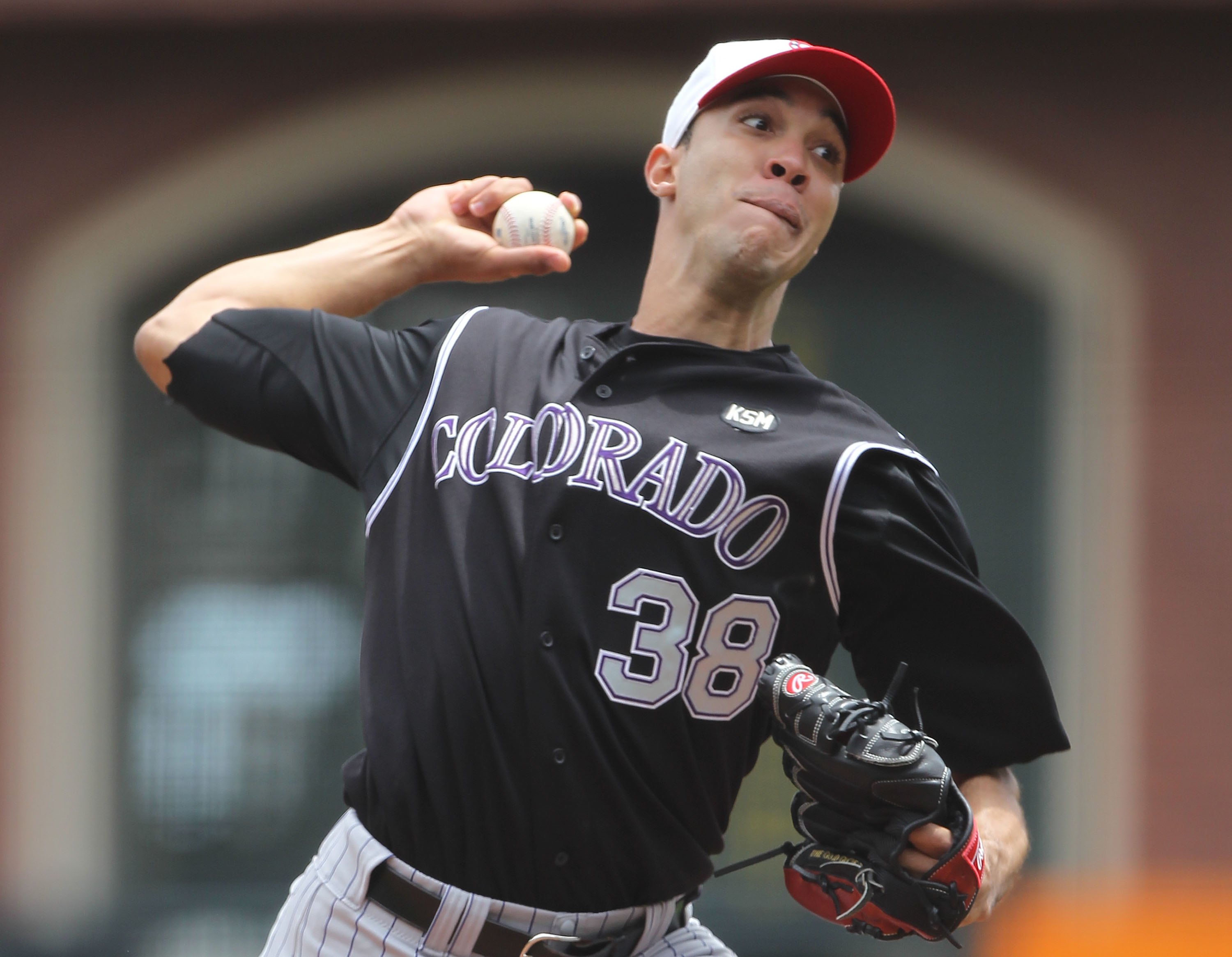 Colorado Rockies pitcher Jamie Moyer still has competitive fire at