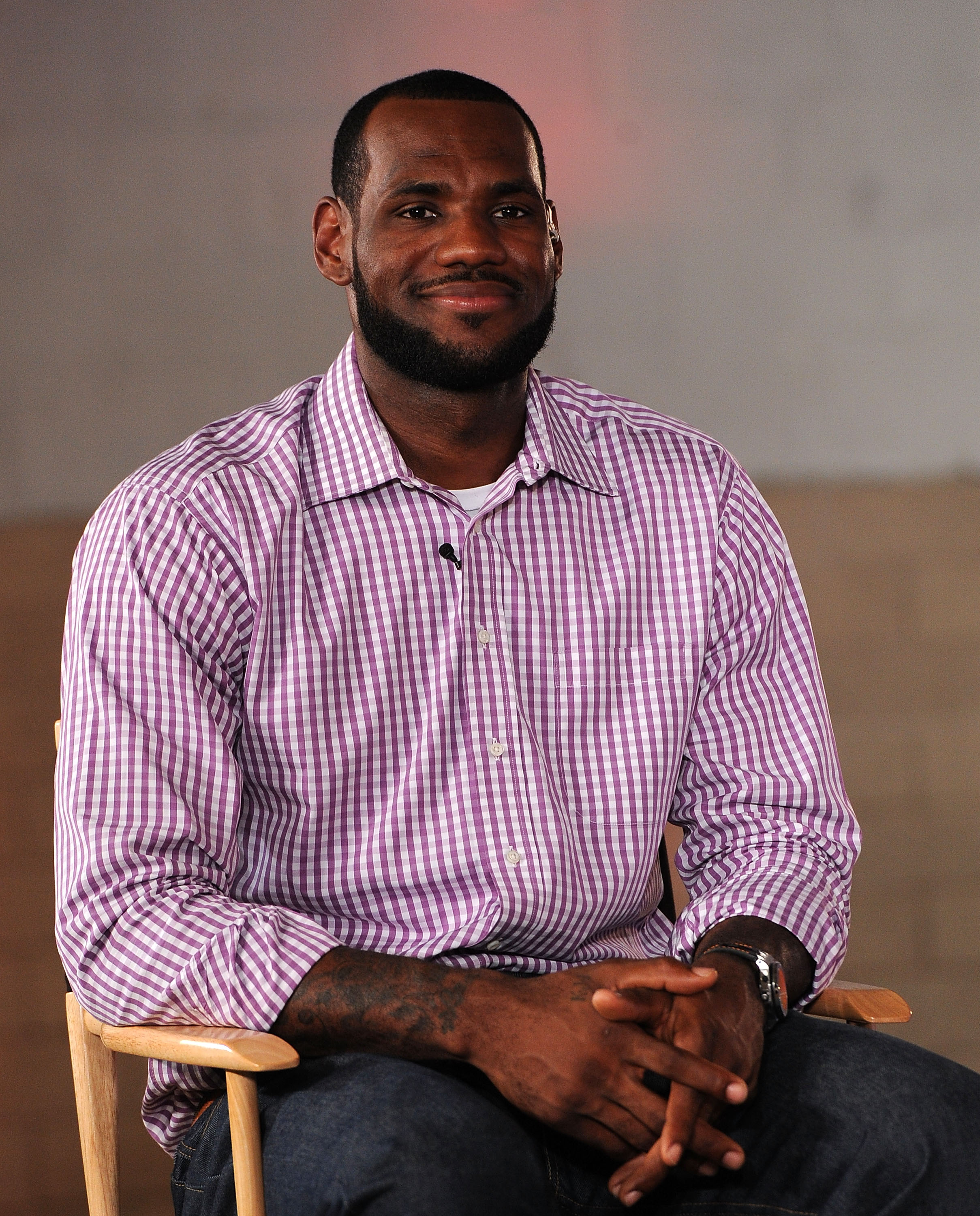 GREENWICH, CT - JULY 08:  LeBron James speaks at the LeBron James announcement of his future NBA plans at the Boys & Girls Club of America on July 8, 2010 in Greenwich, Connecticut. James announced during a live broadcast on ESPN that he will play for the