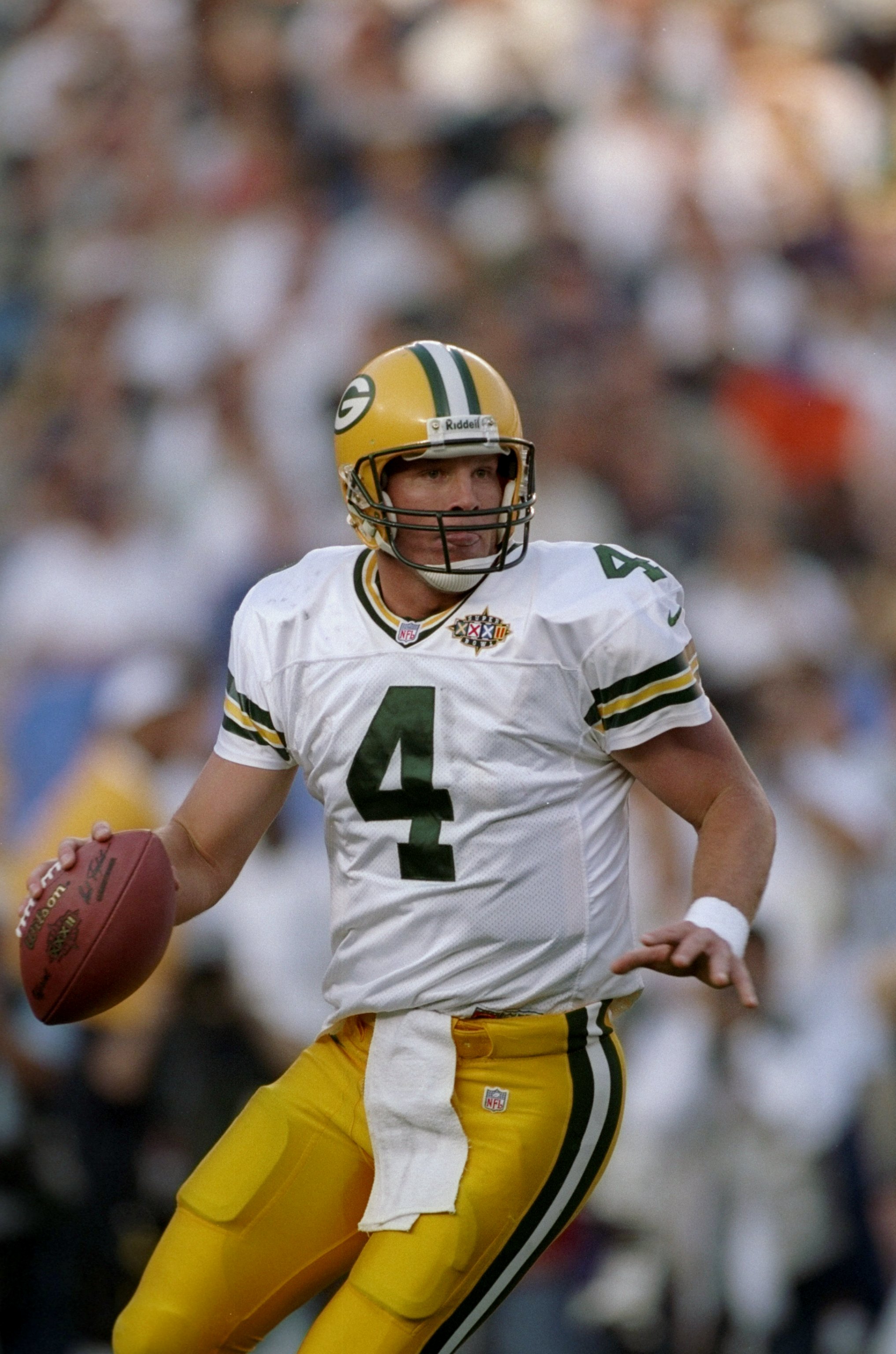 Brett Favre Green Bay Packers Green Eligible Receiver Football