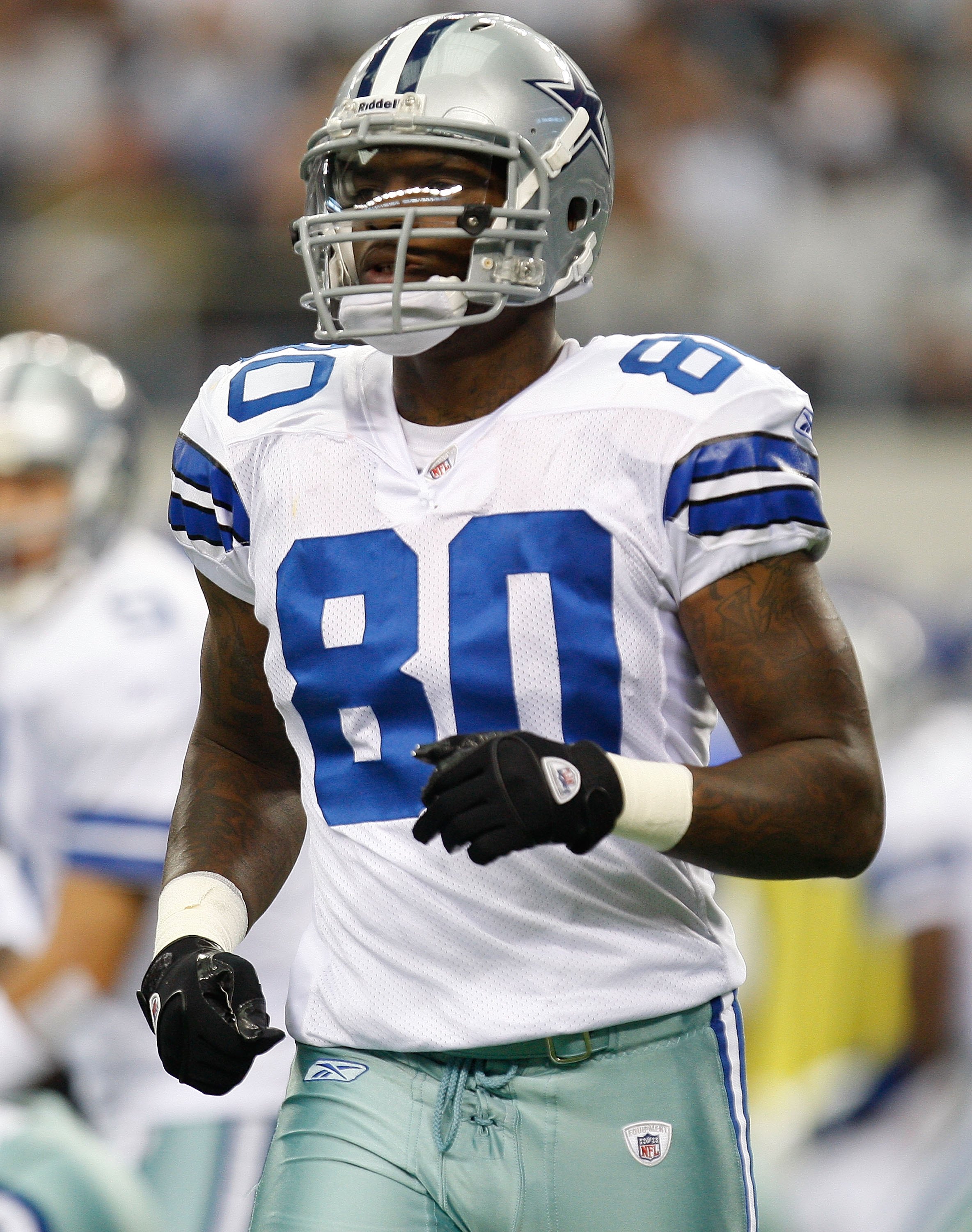 Dallas Cowboys tight end Martellus Bennett (80) before an NFL