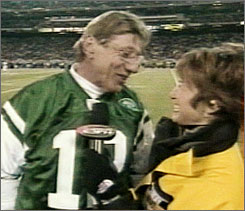 Brett Favre Jenn Sterger vs. Joe Namath/Suzy Kolber: Failed Jets