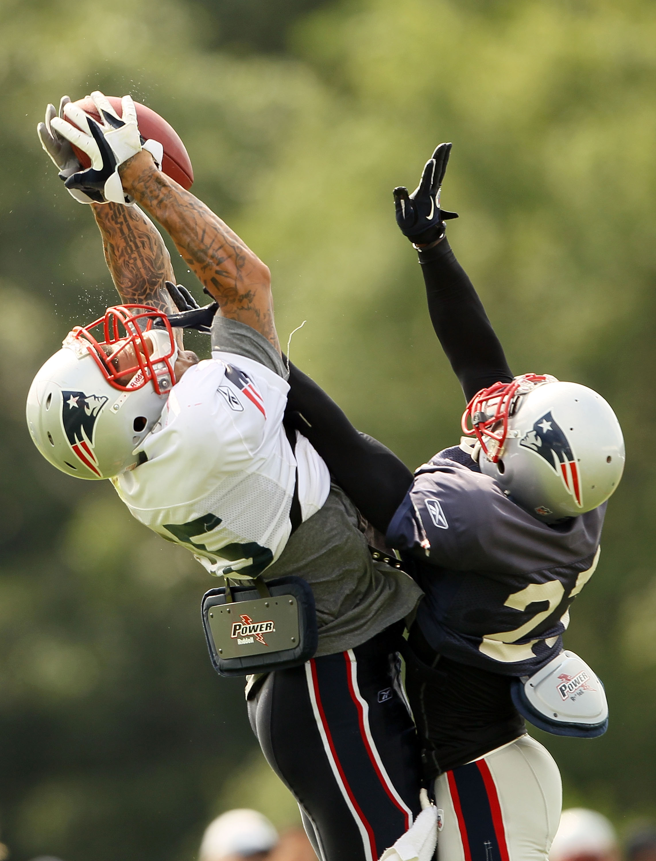 New England Patriots cornerback Leigh Bodden adjusted cornerback News  Photo - Getty Images