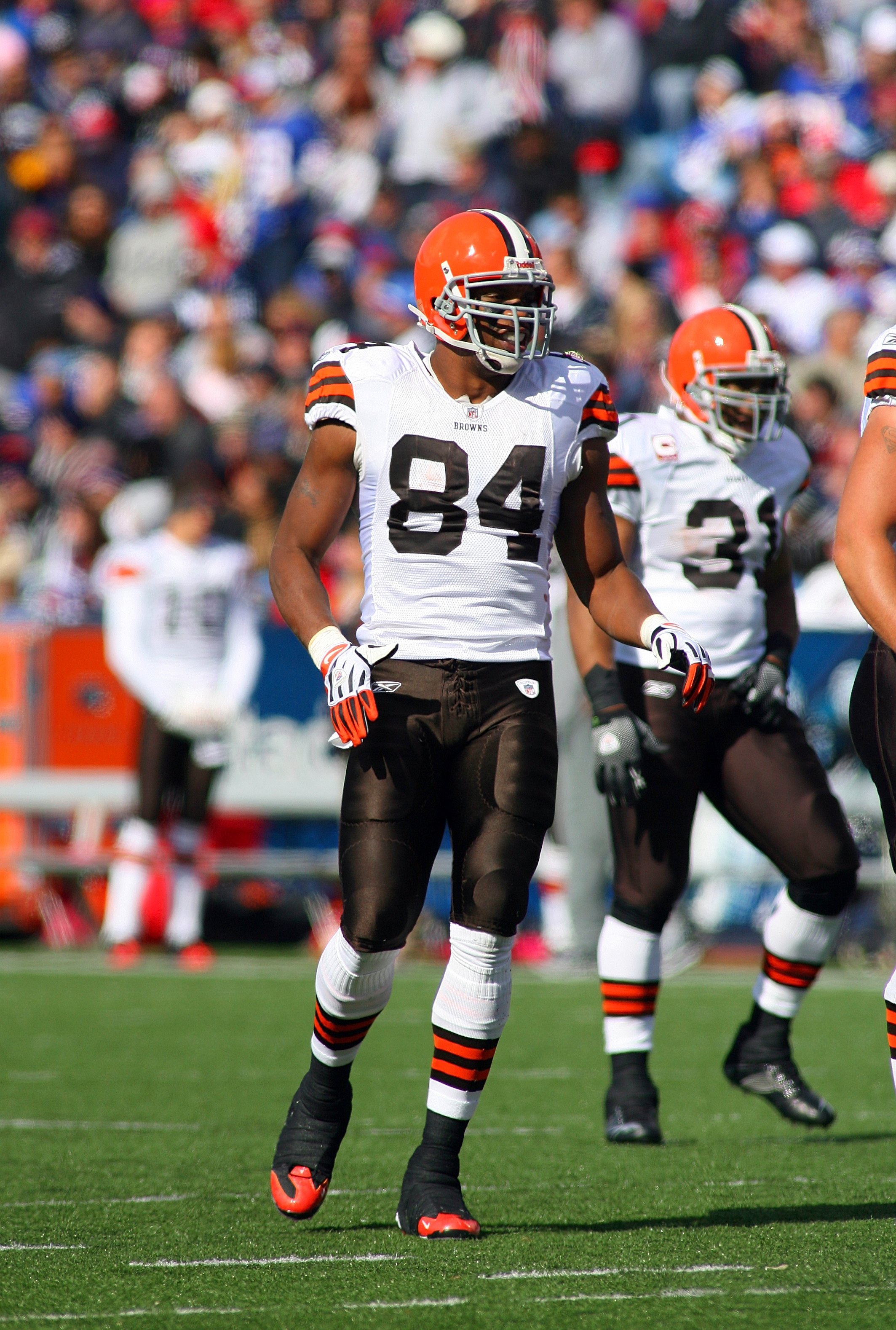 10 August 2010: Cleveland Browns tight end ROBERT ROYAL (84) and