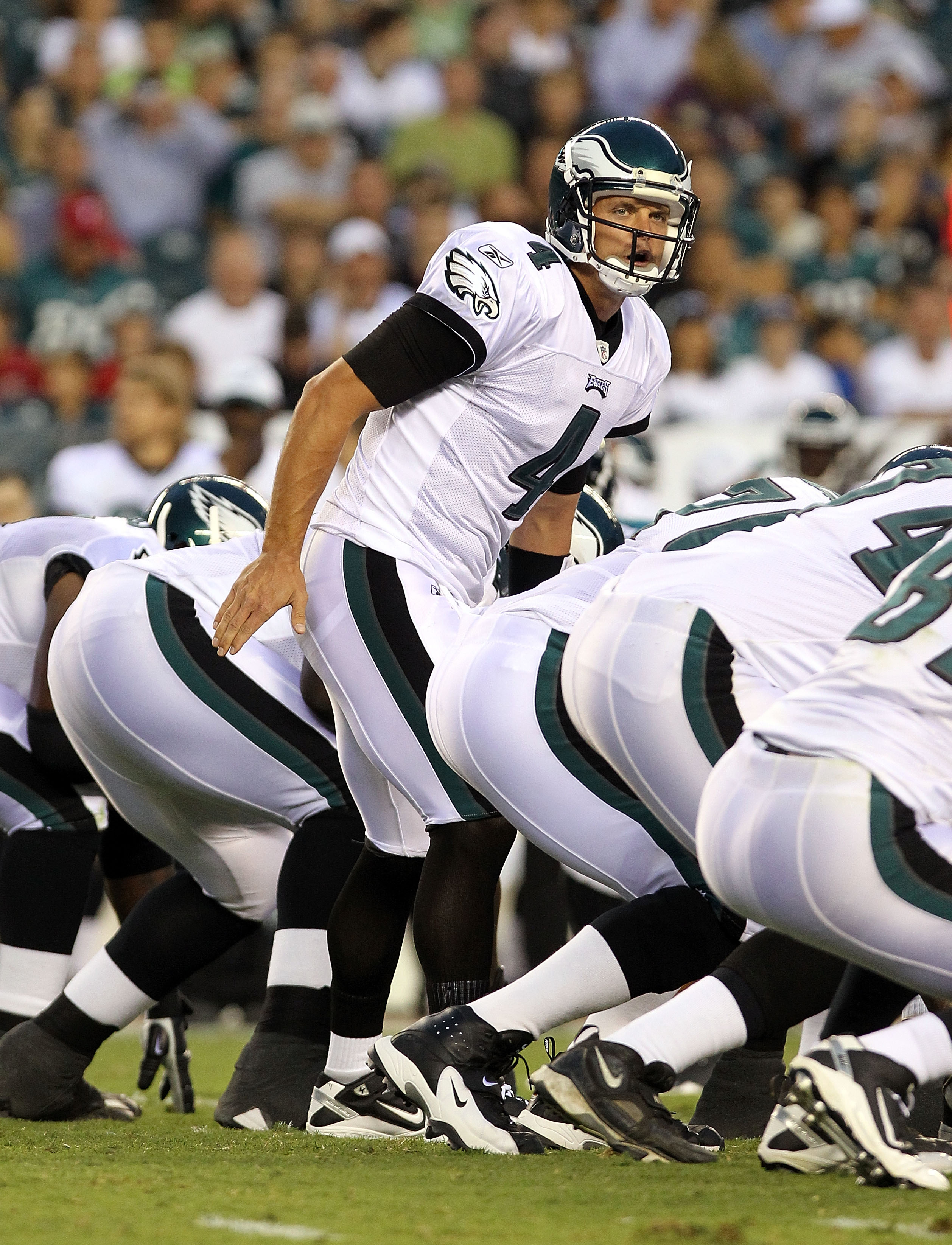 Kevin Kolb does everything but find the end zone in Philadelphia Eagles'  preseason opener against Jacksonville Jaguars 