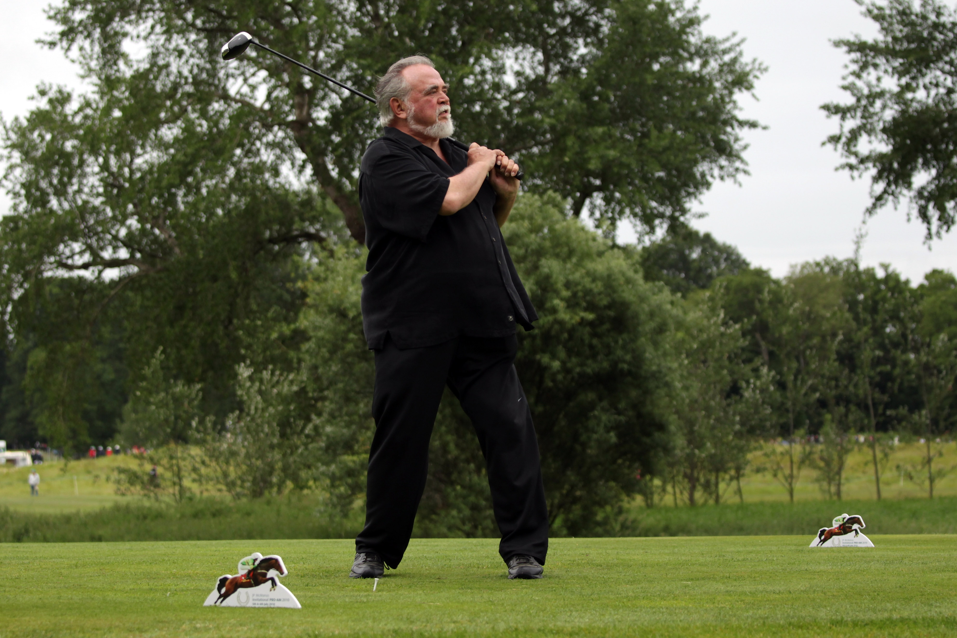 LIMERICK, IRELAND - JULY 06:  Herb Kohler, American businessman, in action during the second round of The JP McManus Invitational Pro-Am event at the Adare Manor Hotel and Golf Resort on July 6, 2010 in Limerick, Ireland.  (Photo by Andrew Redington/Getty