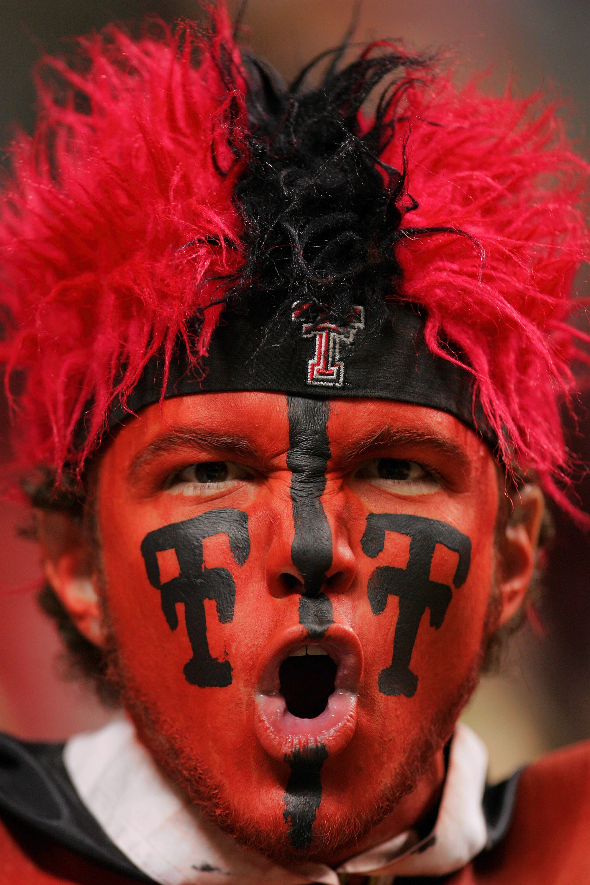 Texas Tech Red Raiders Team-Issued #25 Red Jersey with 150 Patch from the  2019 NCAA Football Season