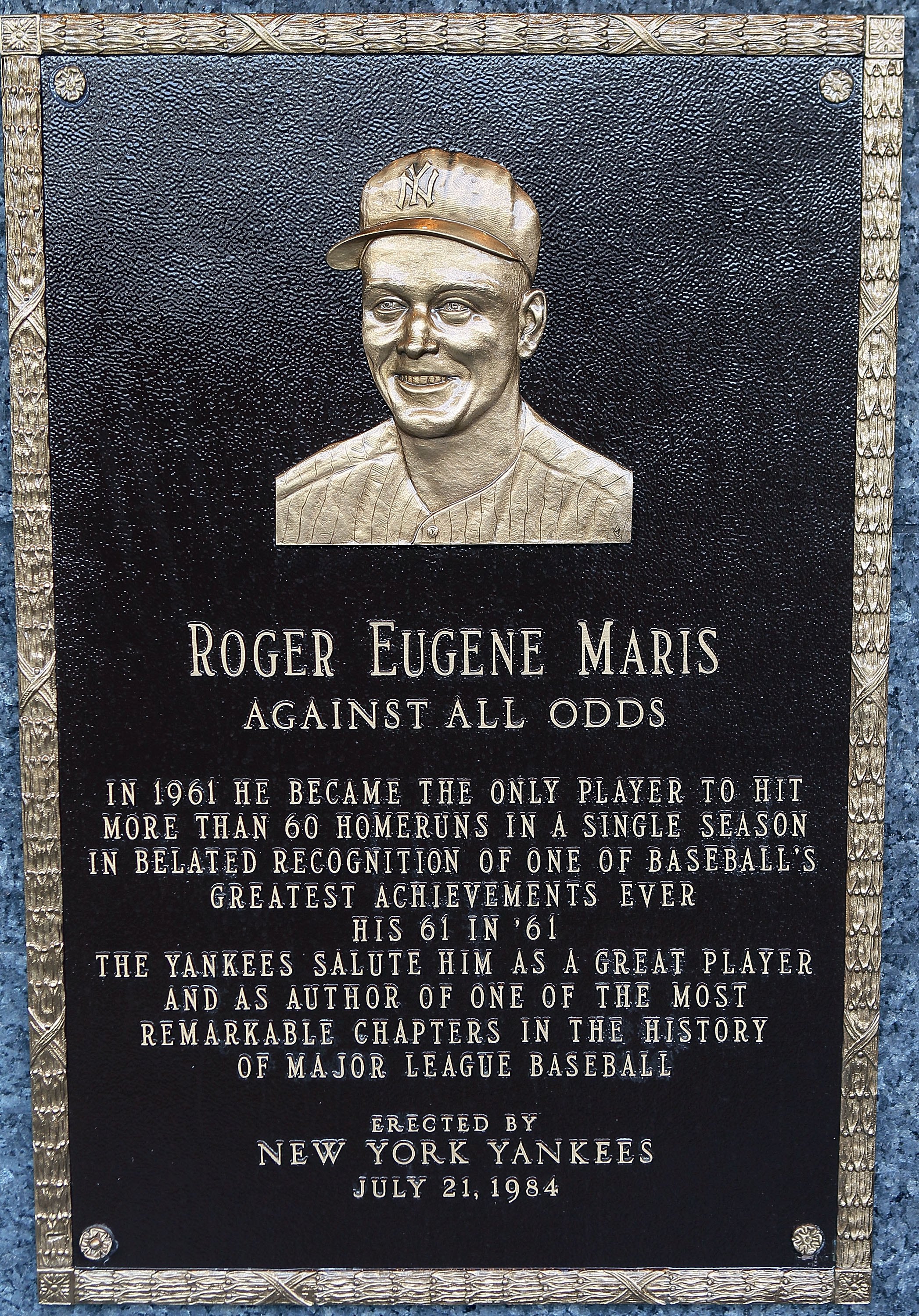 Unbroken Records: Another asterisk for Roger Maris