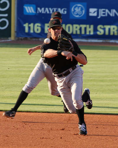 In Orioles' system, former Shorebird L.J. Hoes is comfortable again