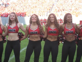 nc state dance team girls cheerleaders college sexy cheerleading hottest athleticism athletes always central