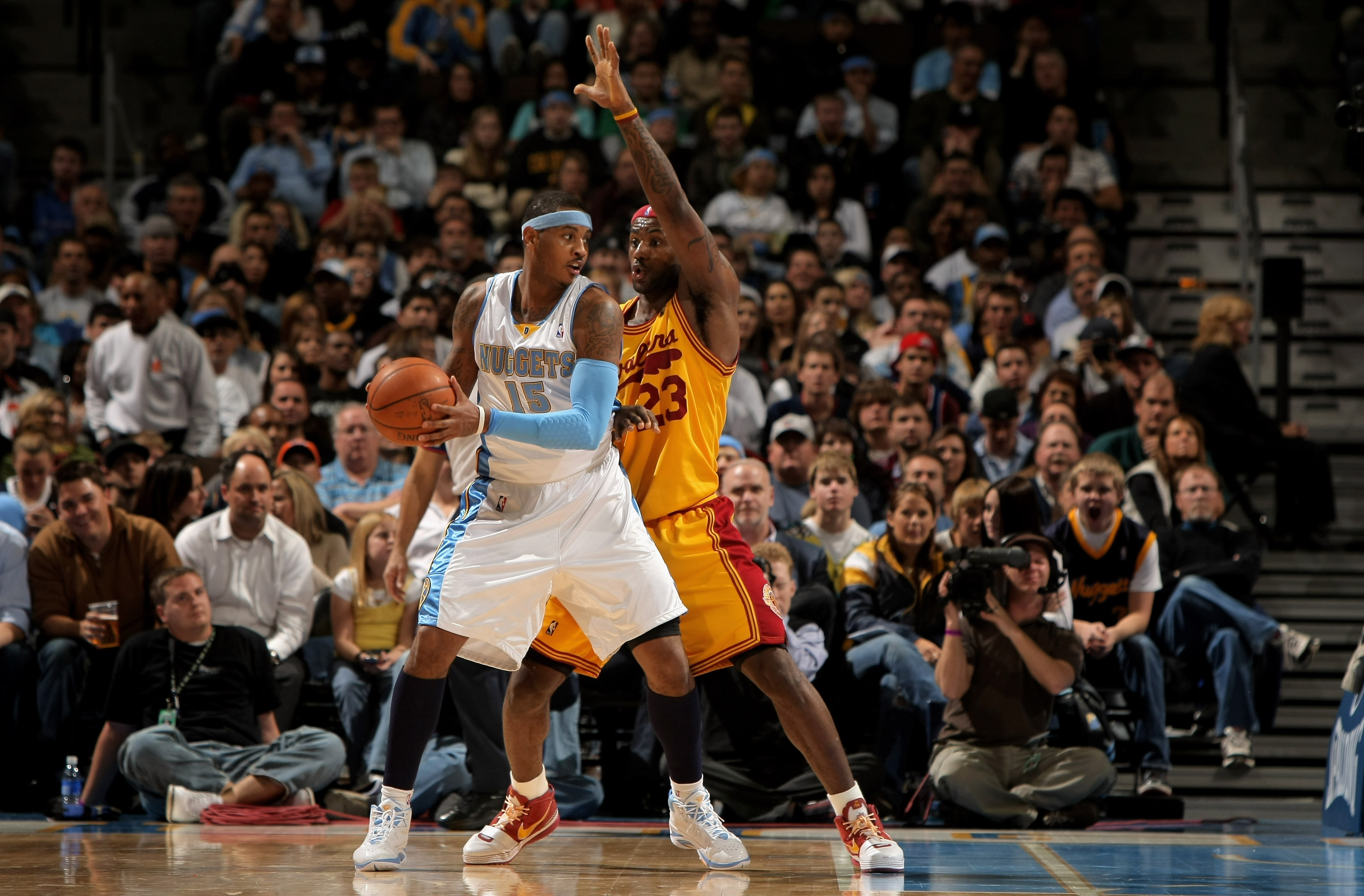 Carmelo Anthony vs. LeBron James Who Leads His Trio to Title First