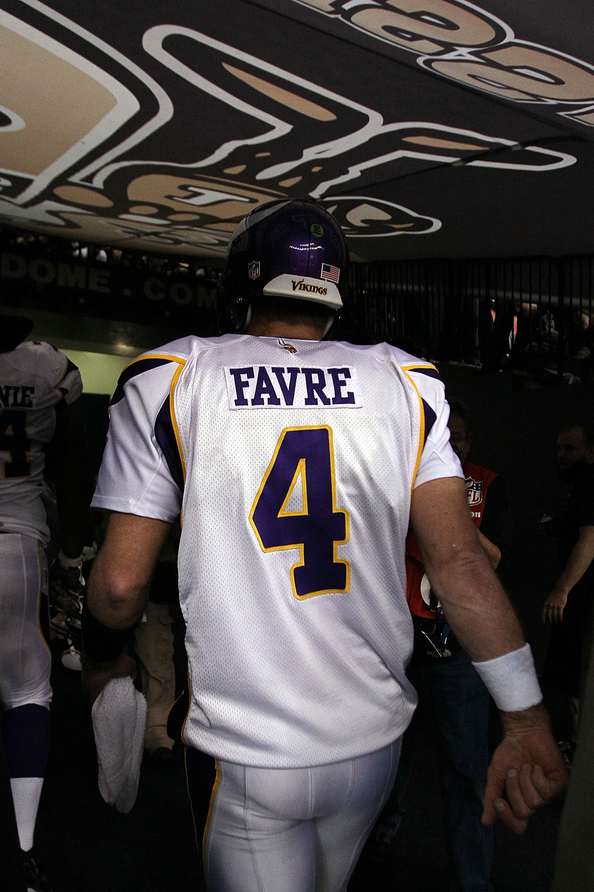 2010 Brett Favre Final Career Game Worn Minnesota Vikings, Lot #50106