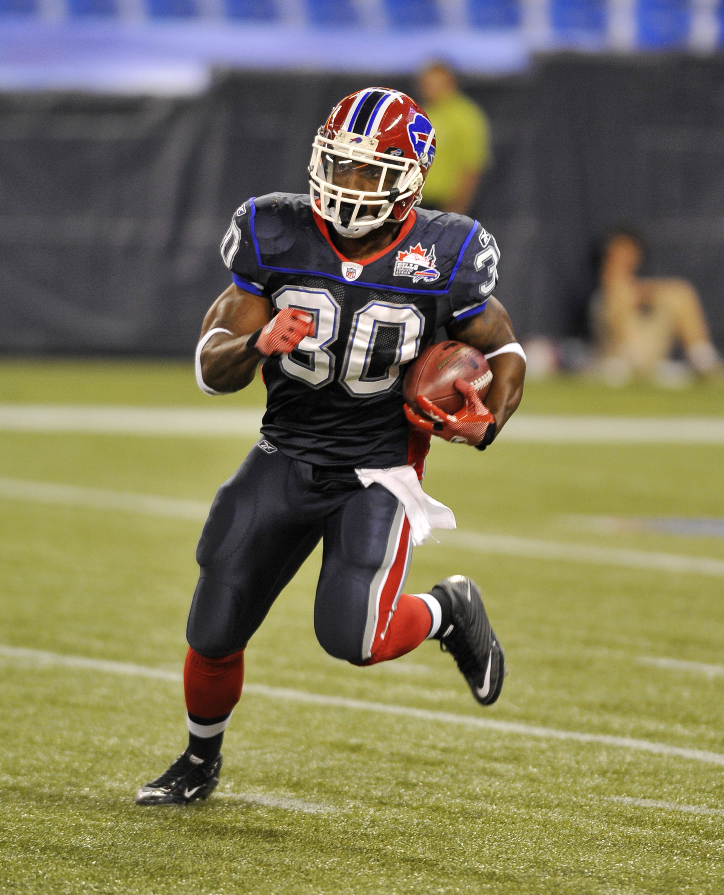 Buffalo Bills linebacker Keith Ellison (56) in action during