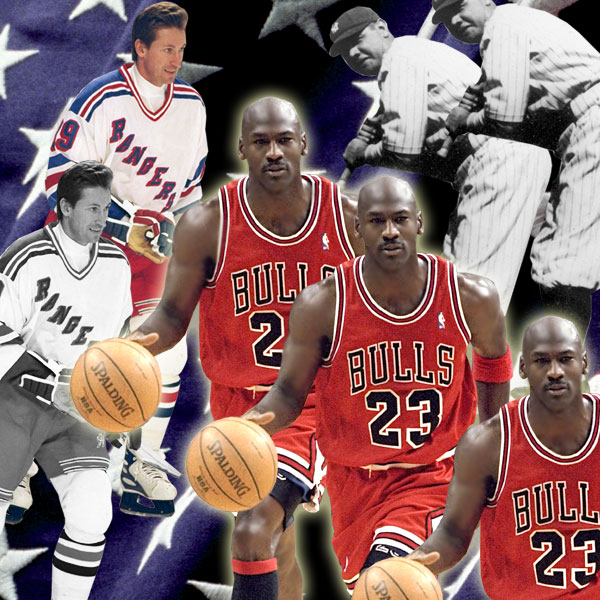 Who is the greatest athlete of all time in North America: Wayne Gretzky or Michael  Jordan?