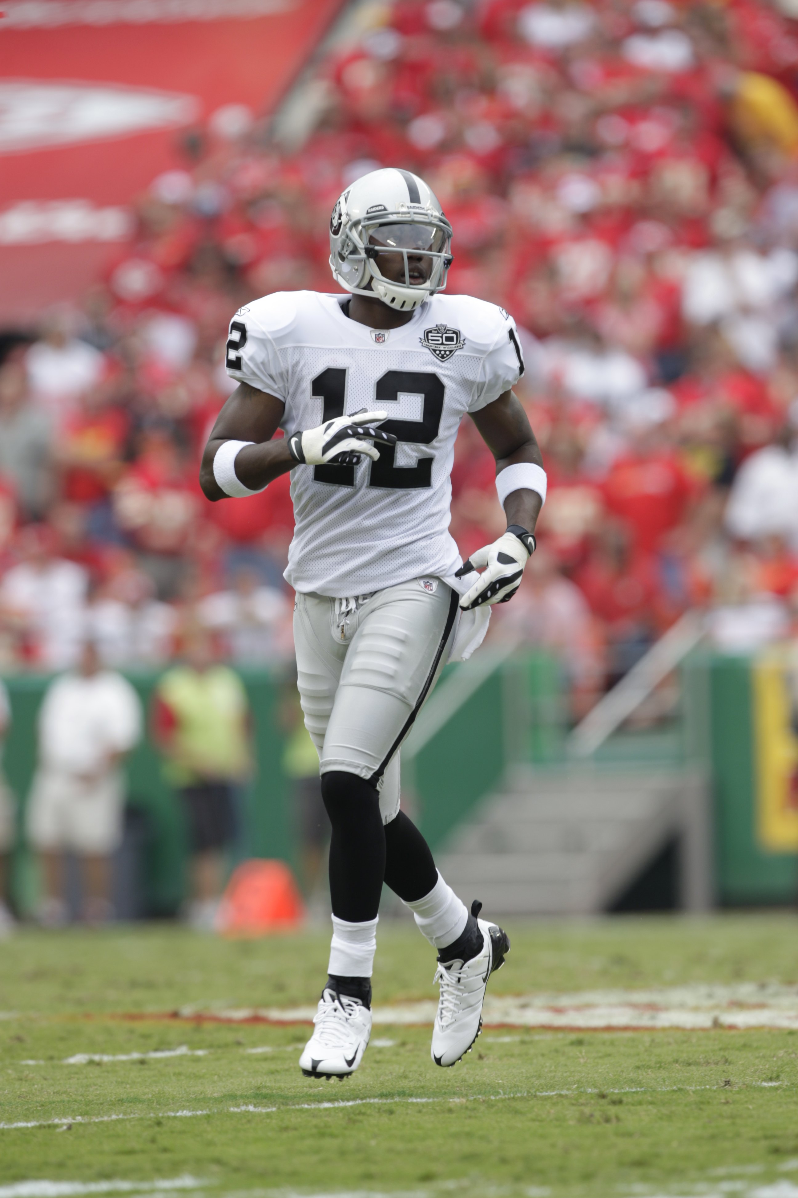 Darrius Heyward-Bey, Raiders Receiving Corps Quiet Monday Night