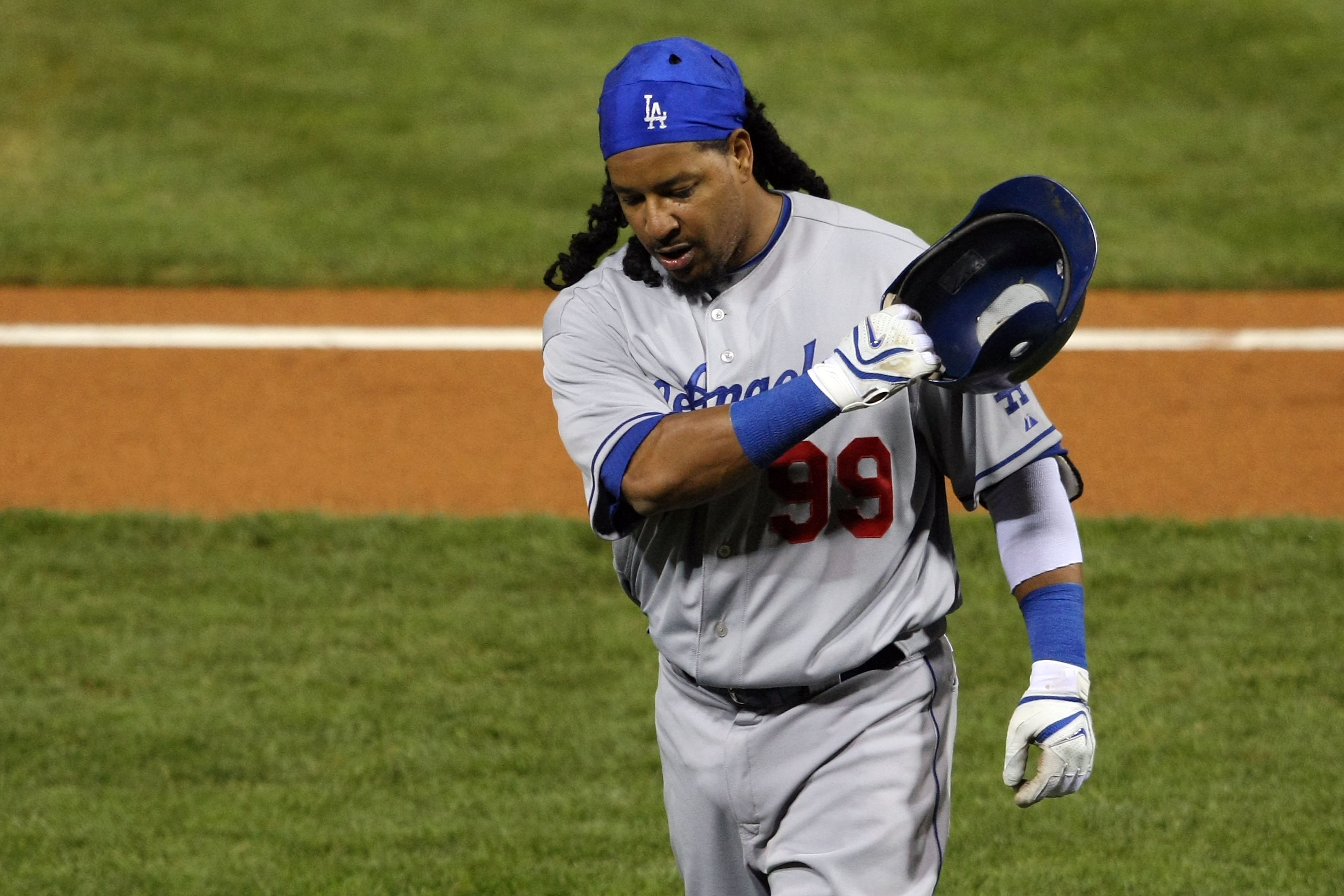 Photo: Designated Hitter Manny Ramirez In His First Game With White Sox -  CLV2010083108 