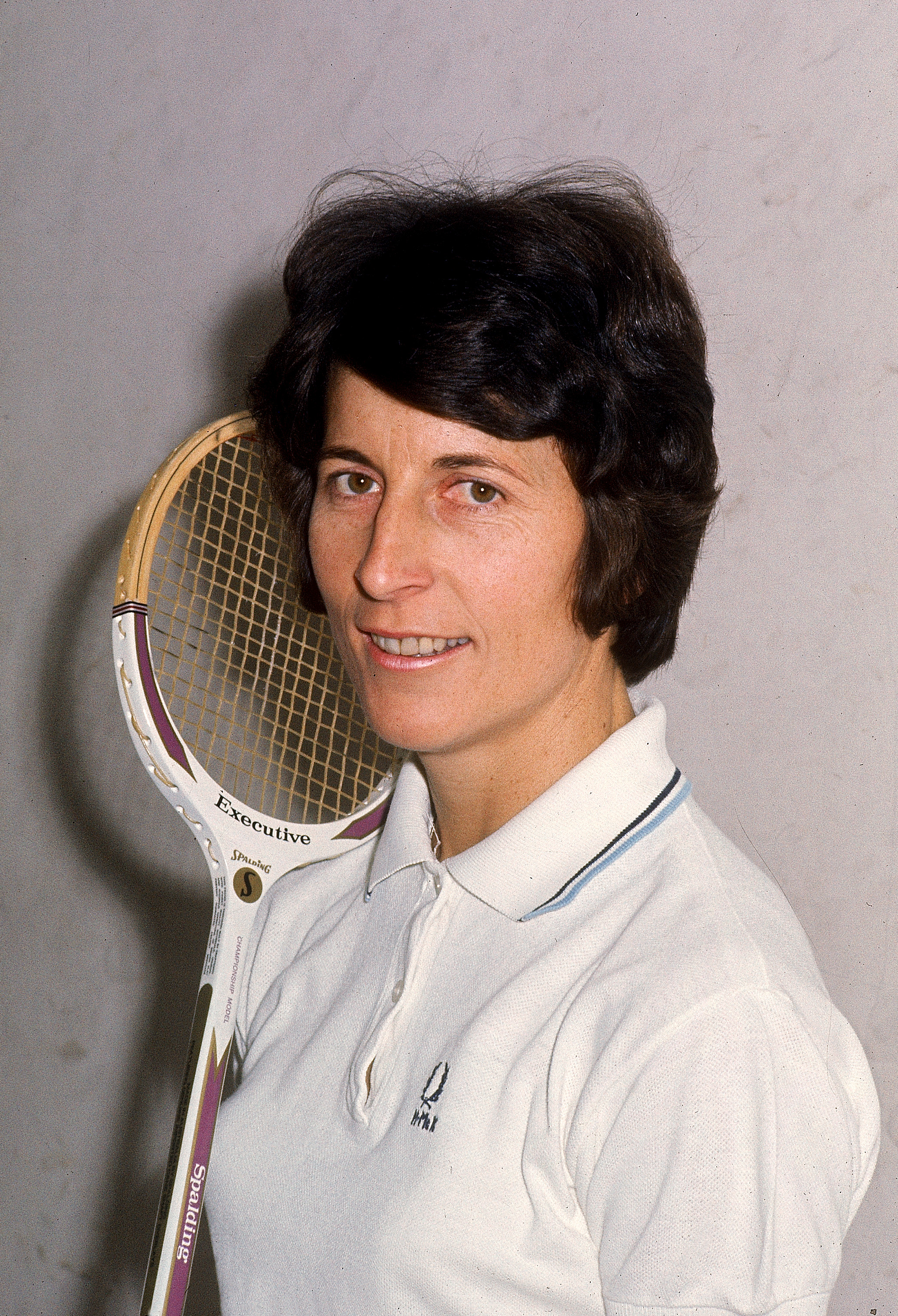 AUSTRALIA - 1980s:  Heather McKay of Australia poses for a photo before a tournament. McKay was the 1997 World Squash Champion. (Photo by Getty Images)
