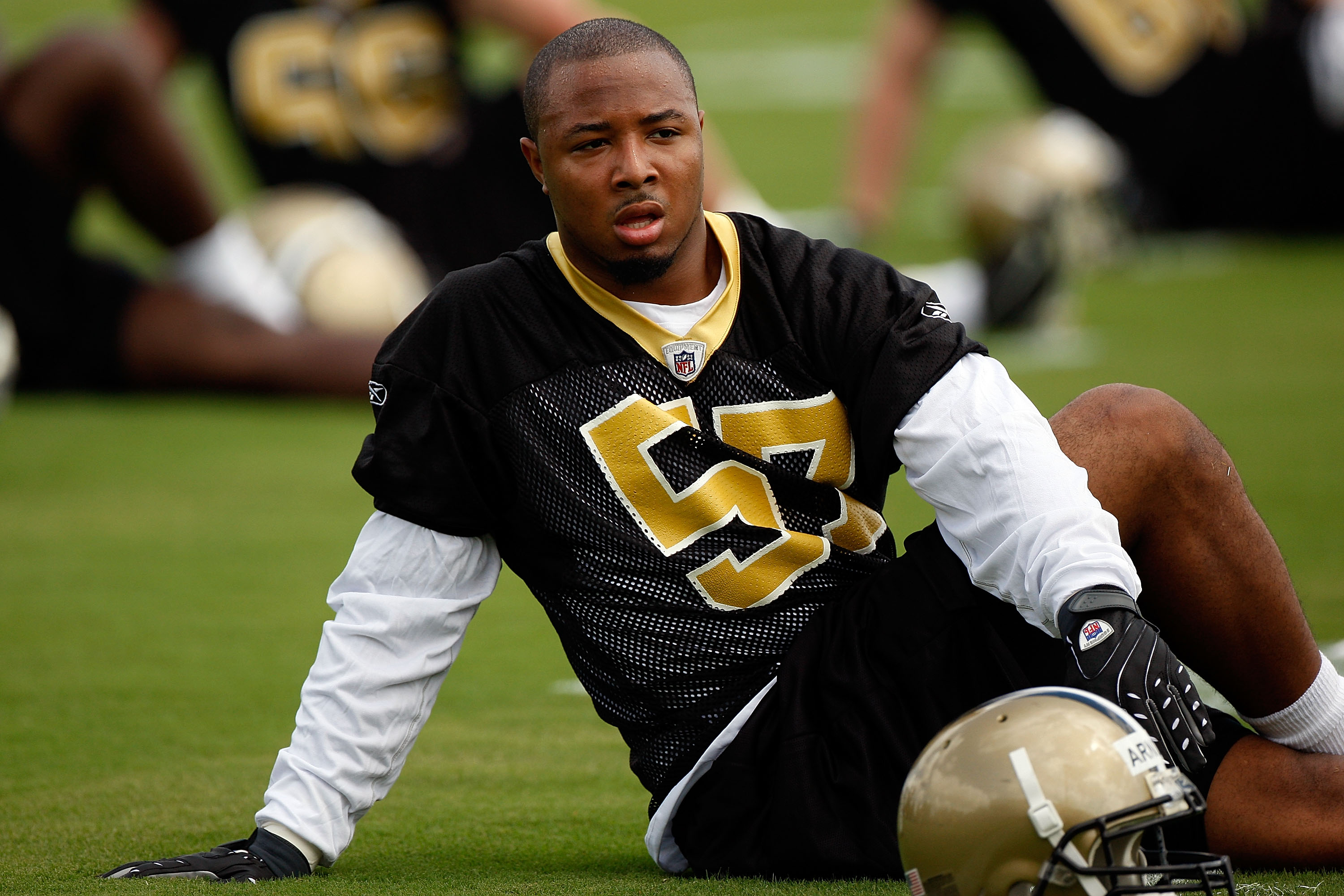 NFL: MAY 08 New Orleans Saints rookie minicamp