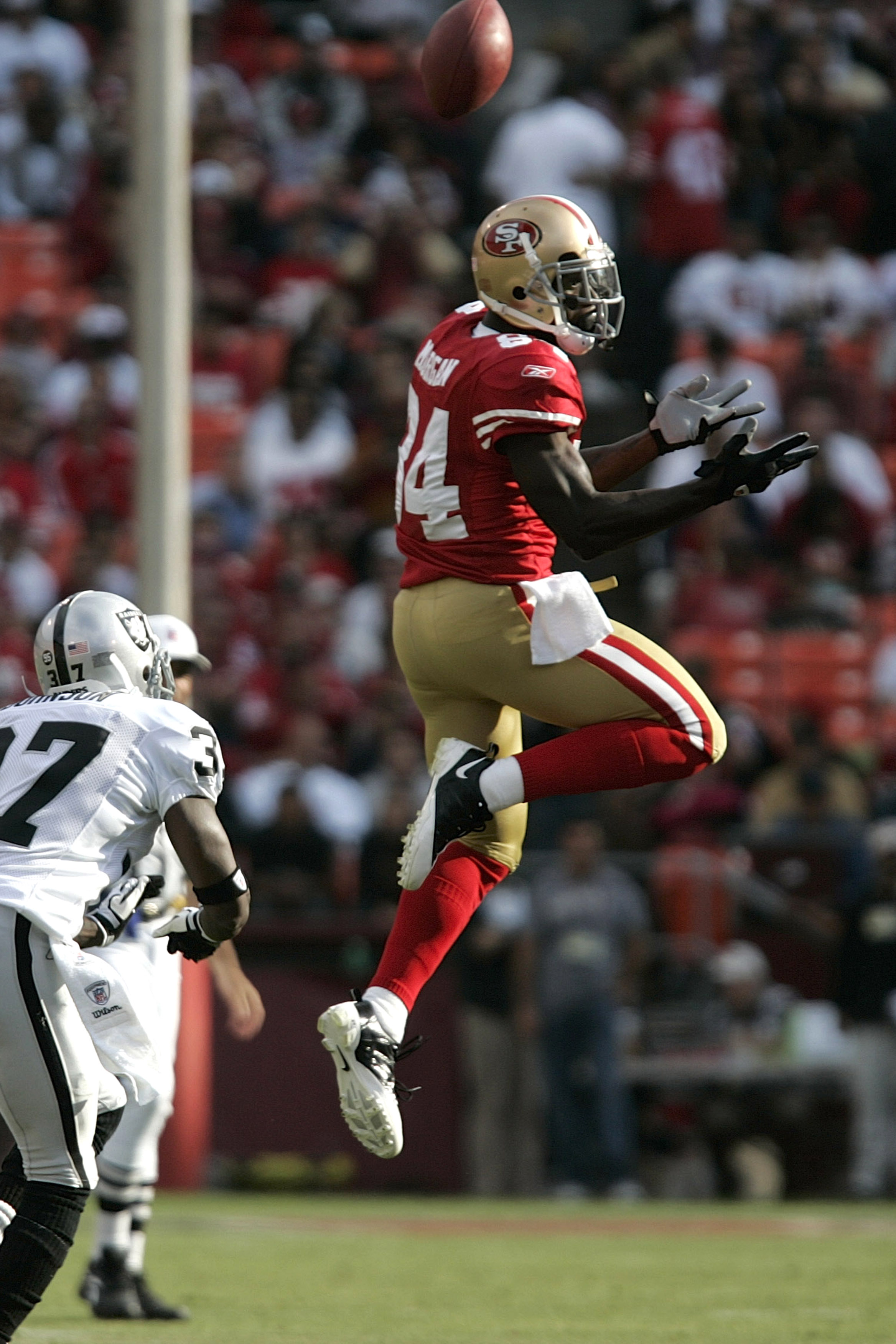 20 September 2010: San Francisco 49ers wide receiver Josh Morgan