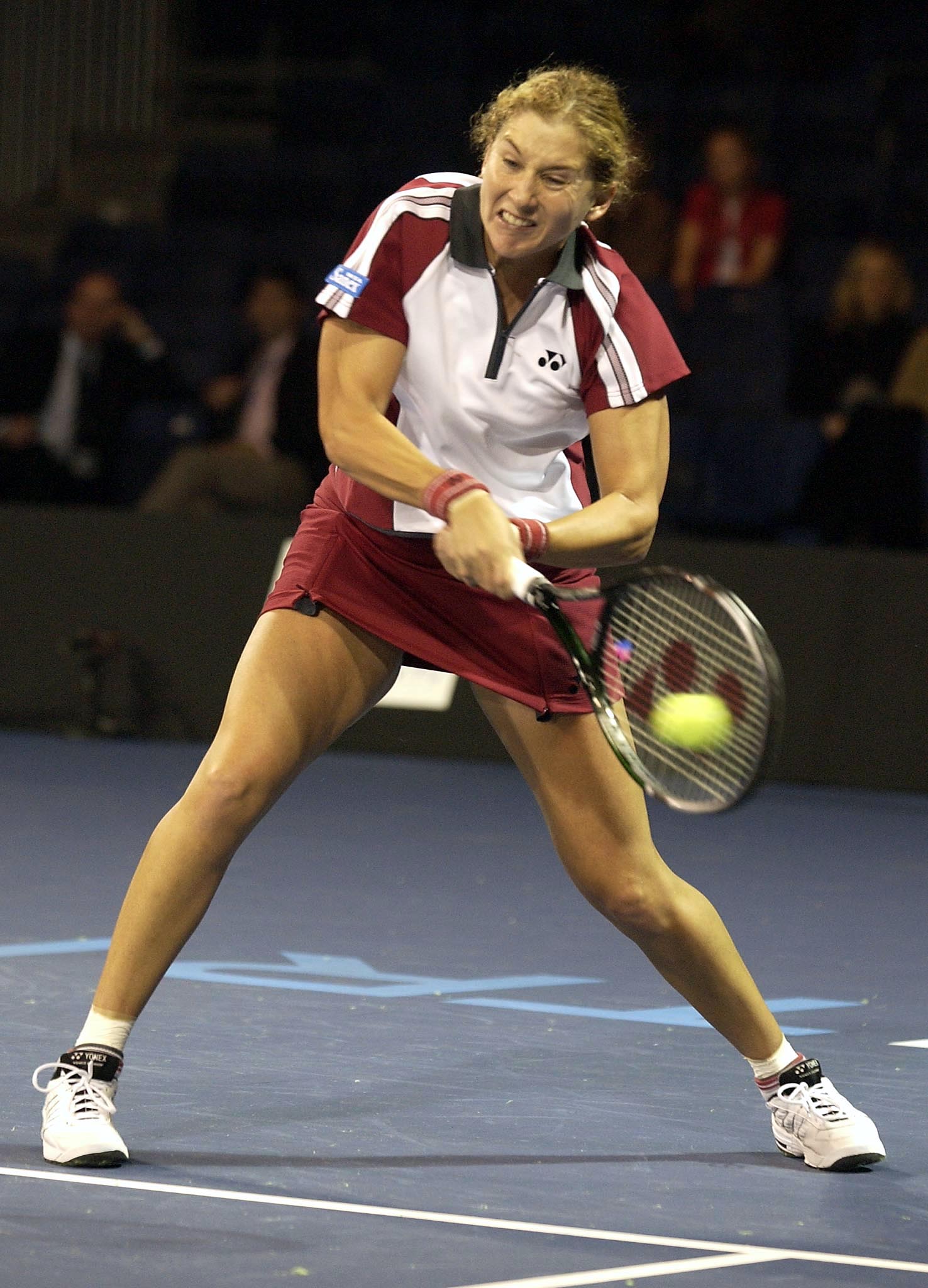 monica seles video tennis