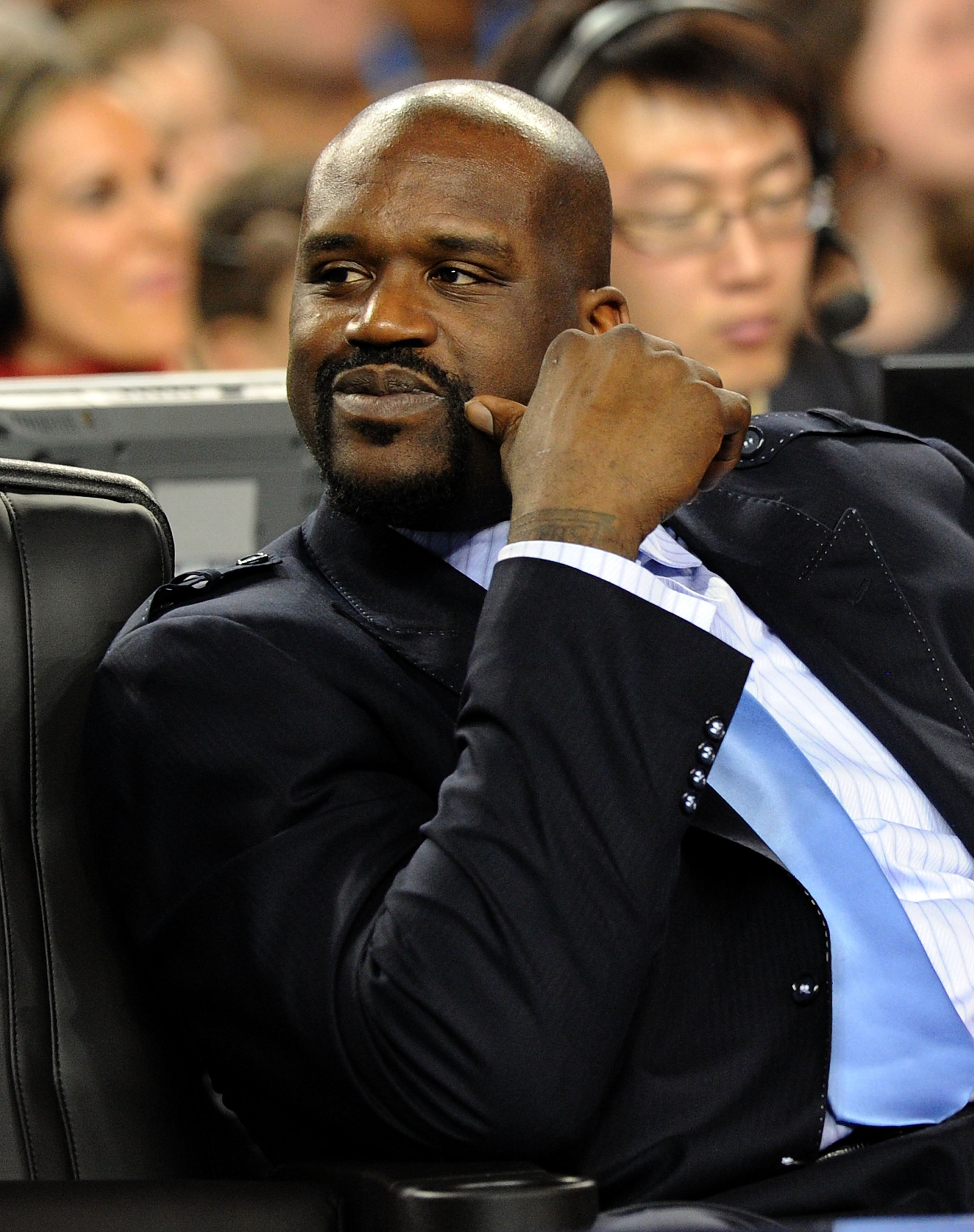 Shaq's One-Word Response to Being Left Off List of Most Important Lakers