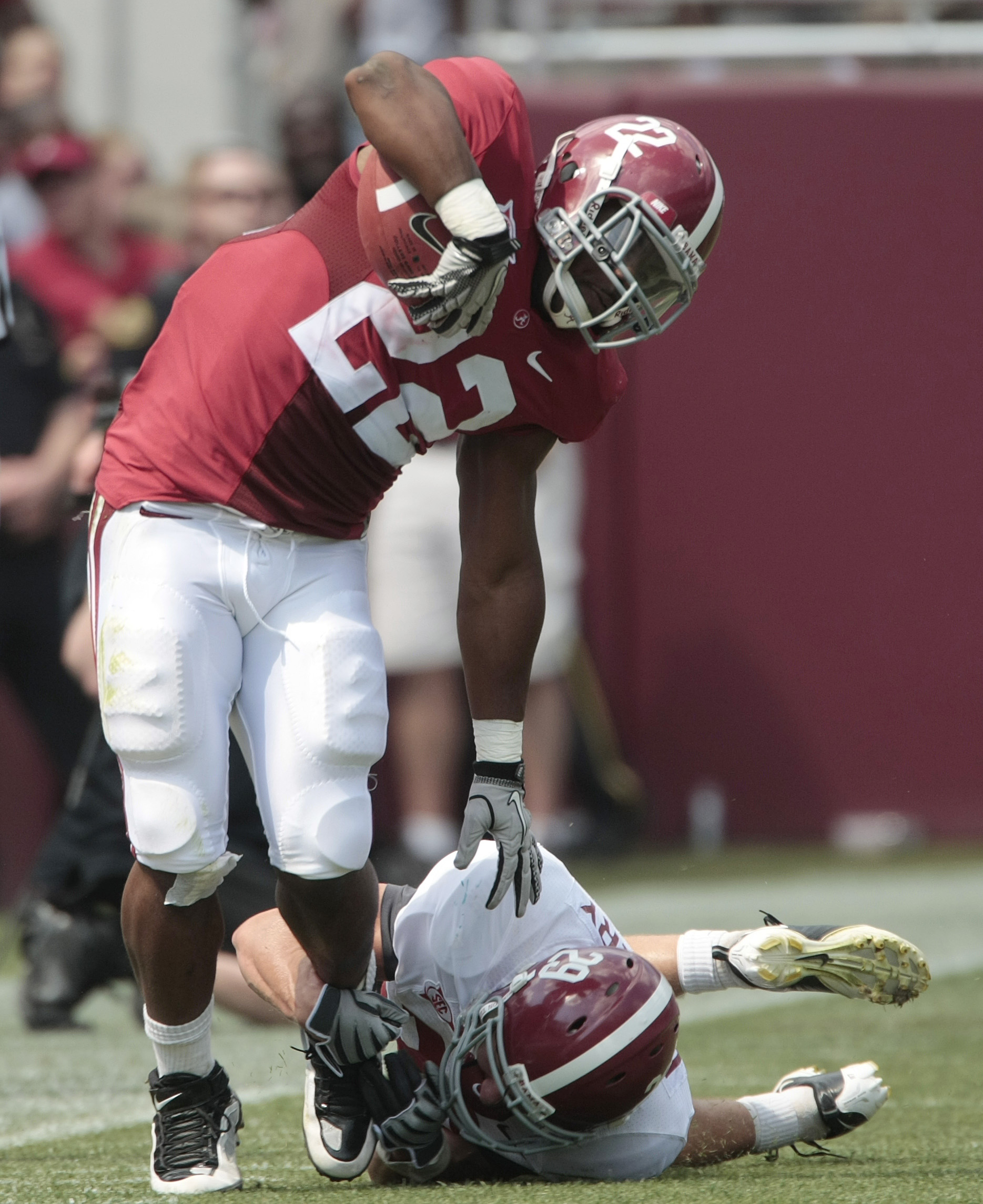 Mark Ingram Signed Alabama Crimson Tide Unframed 8x10 Color Photo - Red  Jersey - Limited Edition of 22