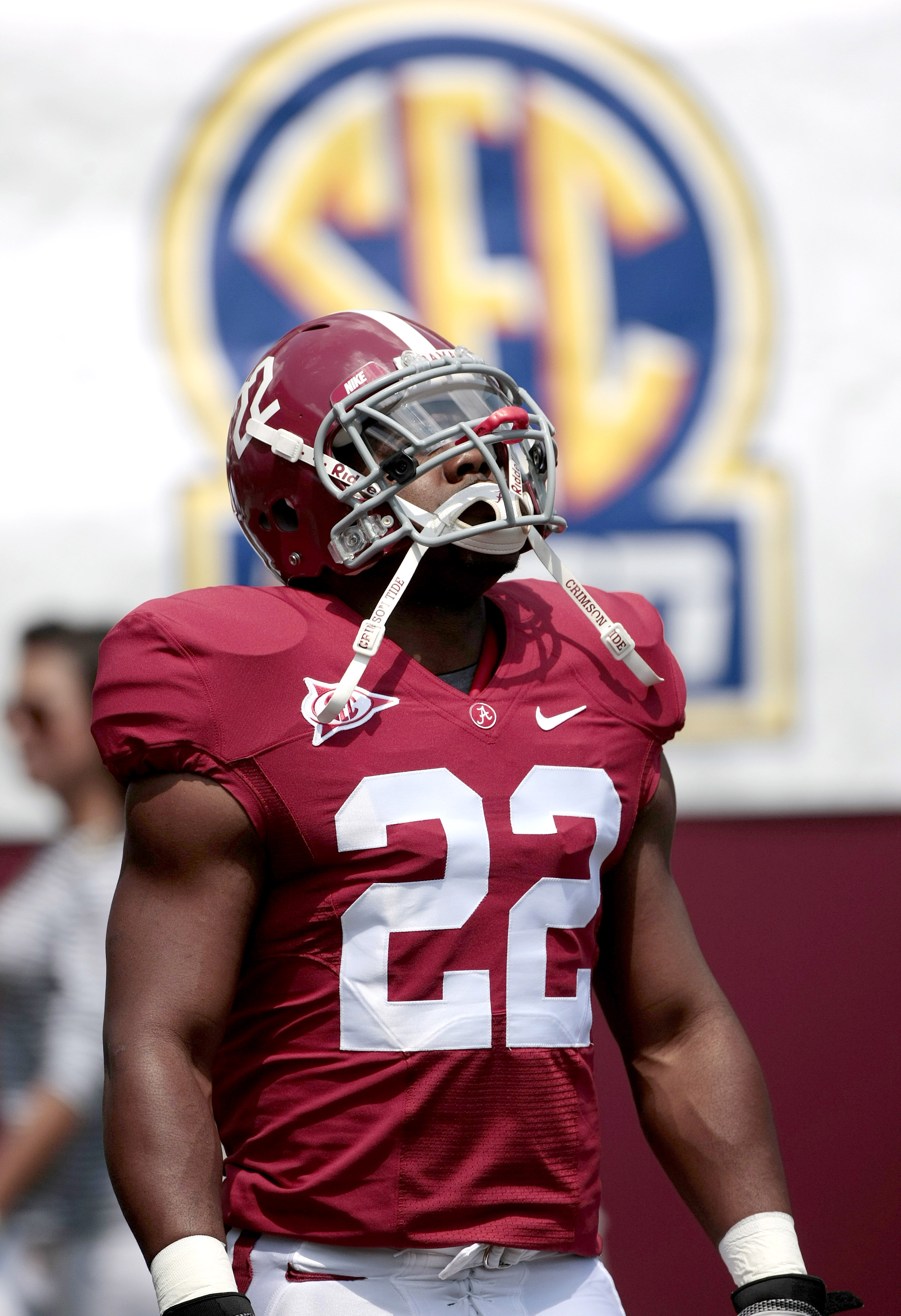 Lot Detail - 2010 MARK INGRAM JR. UNIVERSITY OF ALABAMA CRIMSON TIDE GAME  WORN JERSEY - UNWASHED, POUNDED & PHOTO-MATCHED TO 11/26/2010 IRON BOWL  (NSM COLLECTION)