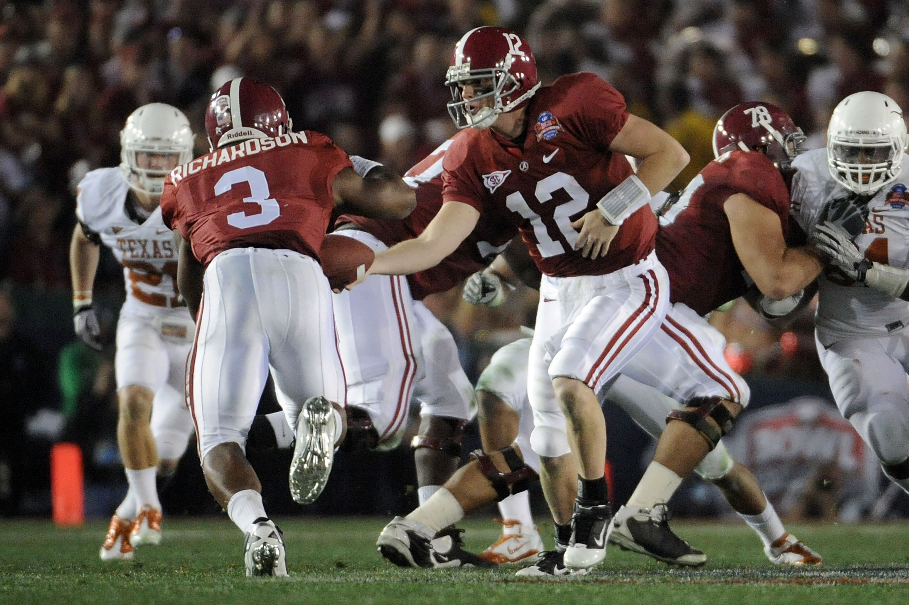 Alabama's Trent Richardson making his move in the Heisman running