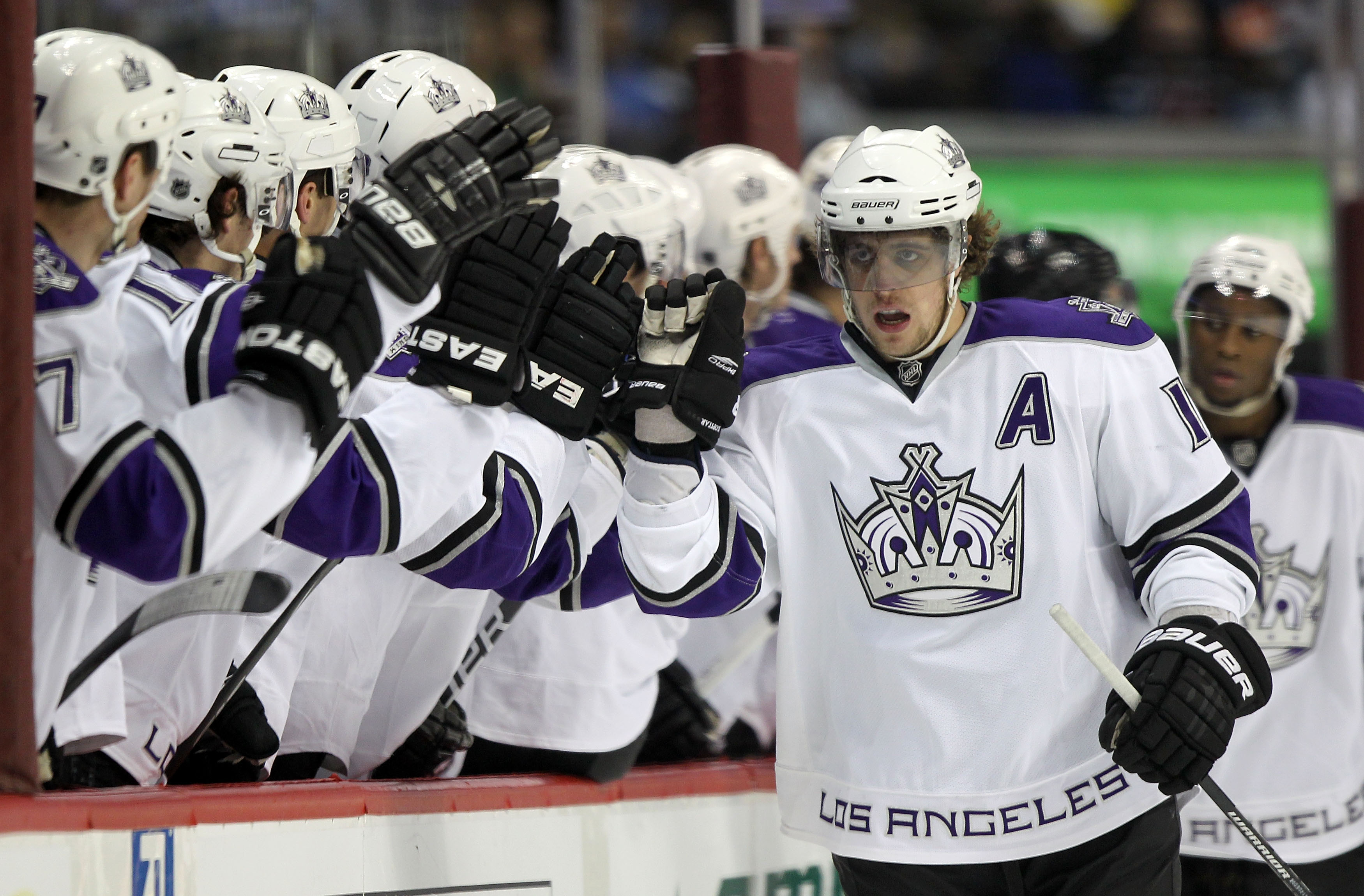 2010-11 Anze Kopitar Los Angeles Kings Game Worn Jersey