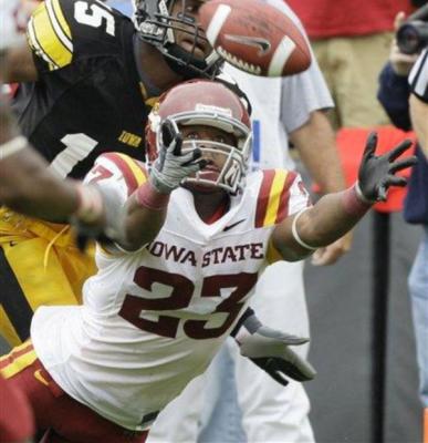 Leonard Johnson is looking to intercept a few passes next Saturday
