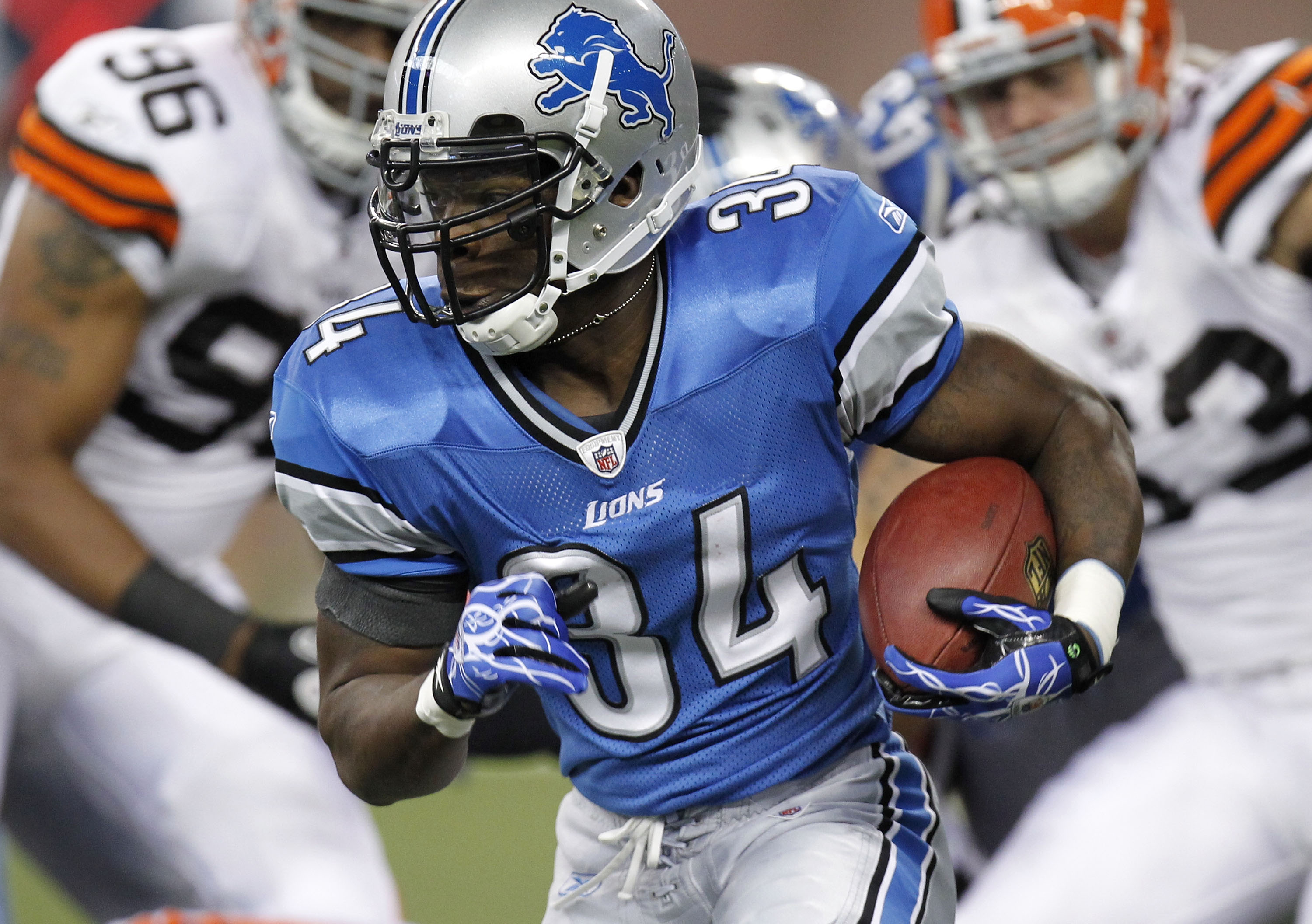 Andre Fluellen really didn't think he'd be a Detroit Lion again