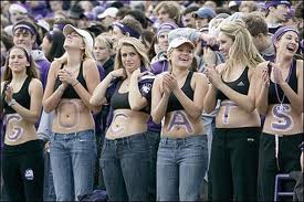 hot college football fans