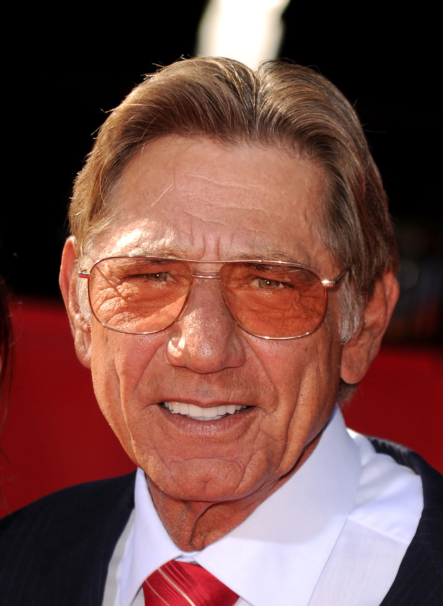 LOS ANGELES, CA - JULY 14:  Former NFL quarterback Joe Namath arrives at the 2010 ESPY Awards at Nokia Theatre L.A. Live on July 14, 2010 in Los Angeles, California.  (Photo by Jason Merritt/Getty Images for ESPY)