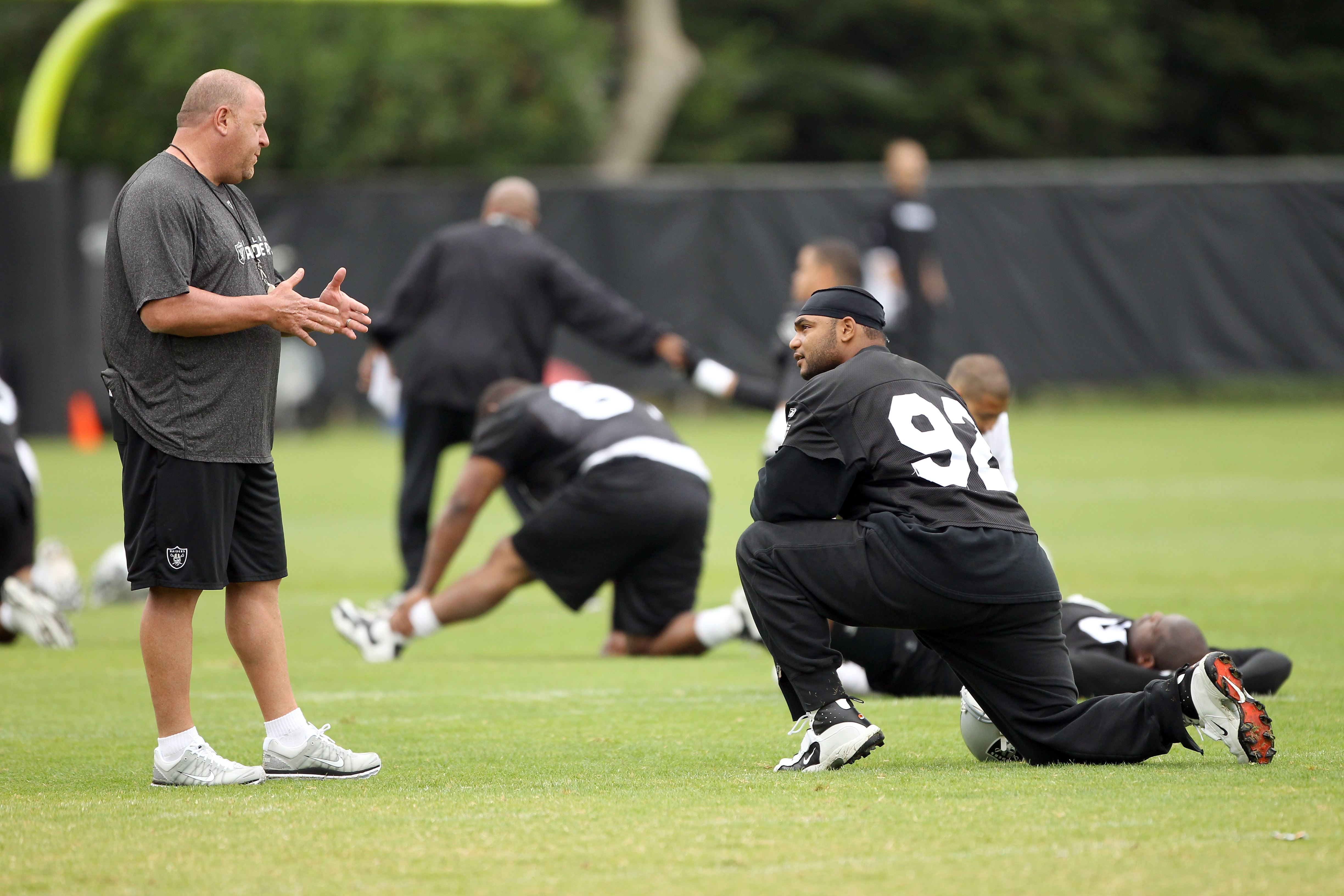 RAIDERS GEORGE-C-09DEC99-SP-MAC Oakland Raiders V. Tennessee