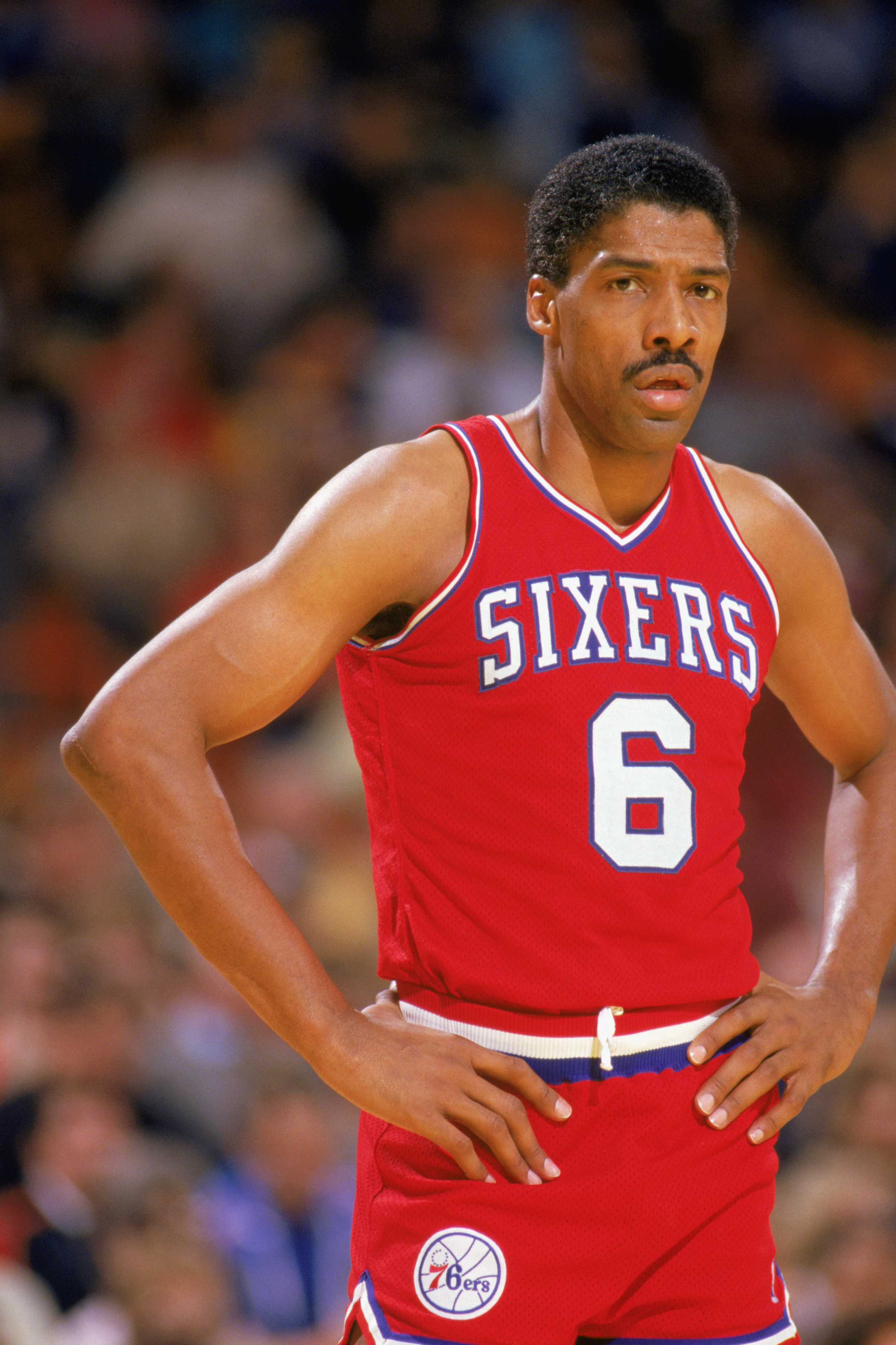 Lot Detail - 1986-1987 Dr. J Julius Erving Philadelphia 76ers Game-Used  Home Jersey