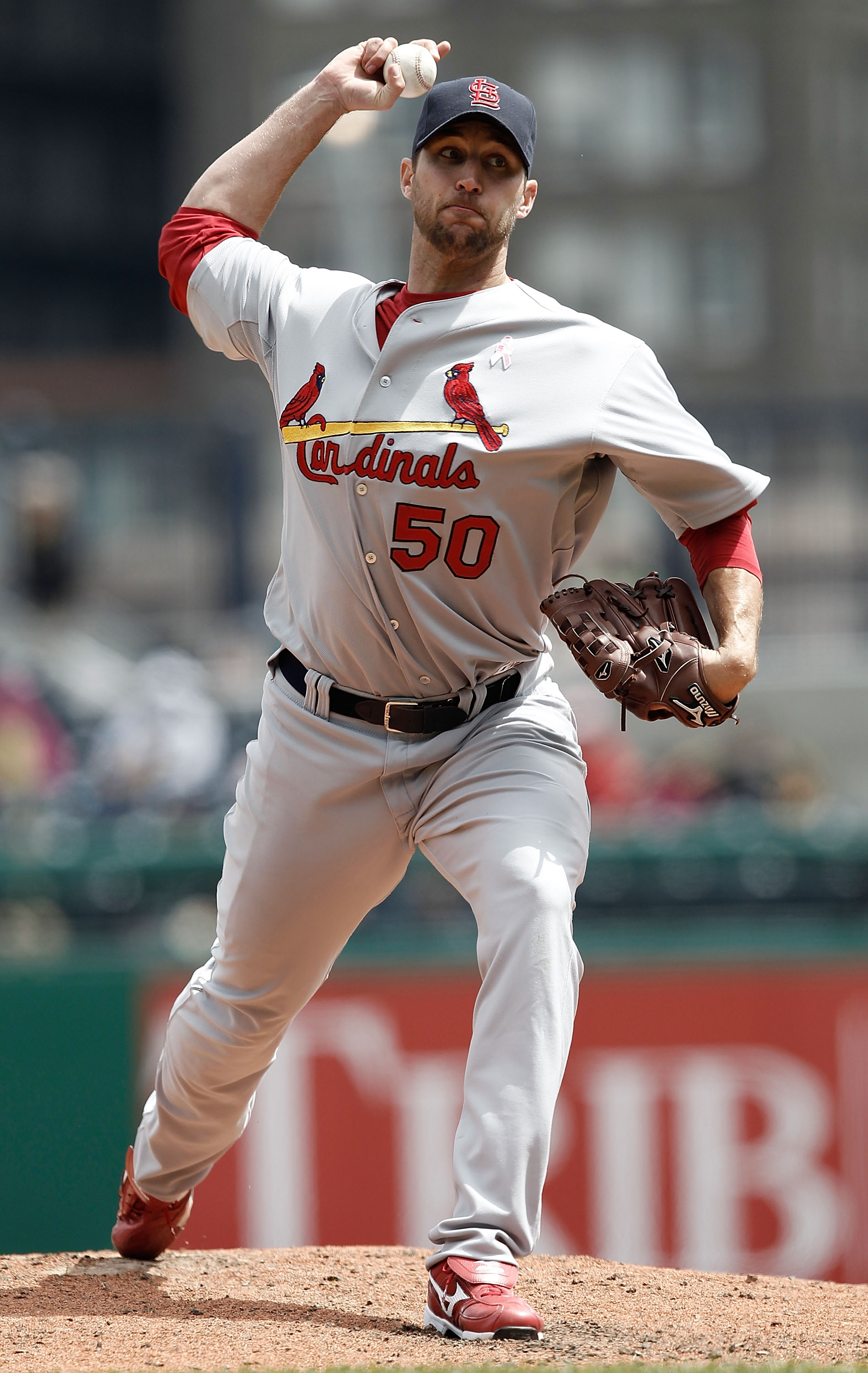 St. Louis Cardinals pitcher P.J. Walters delivers wearing the uniform of  the St. Louis Stars of the Negro League during a baseball game against the  Pittsburgh Pirates in Pittsburgh Saturday, July 23