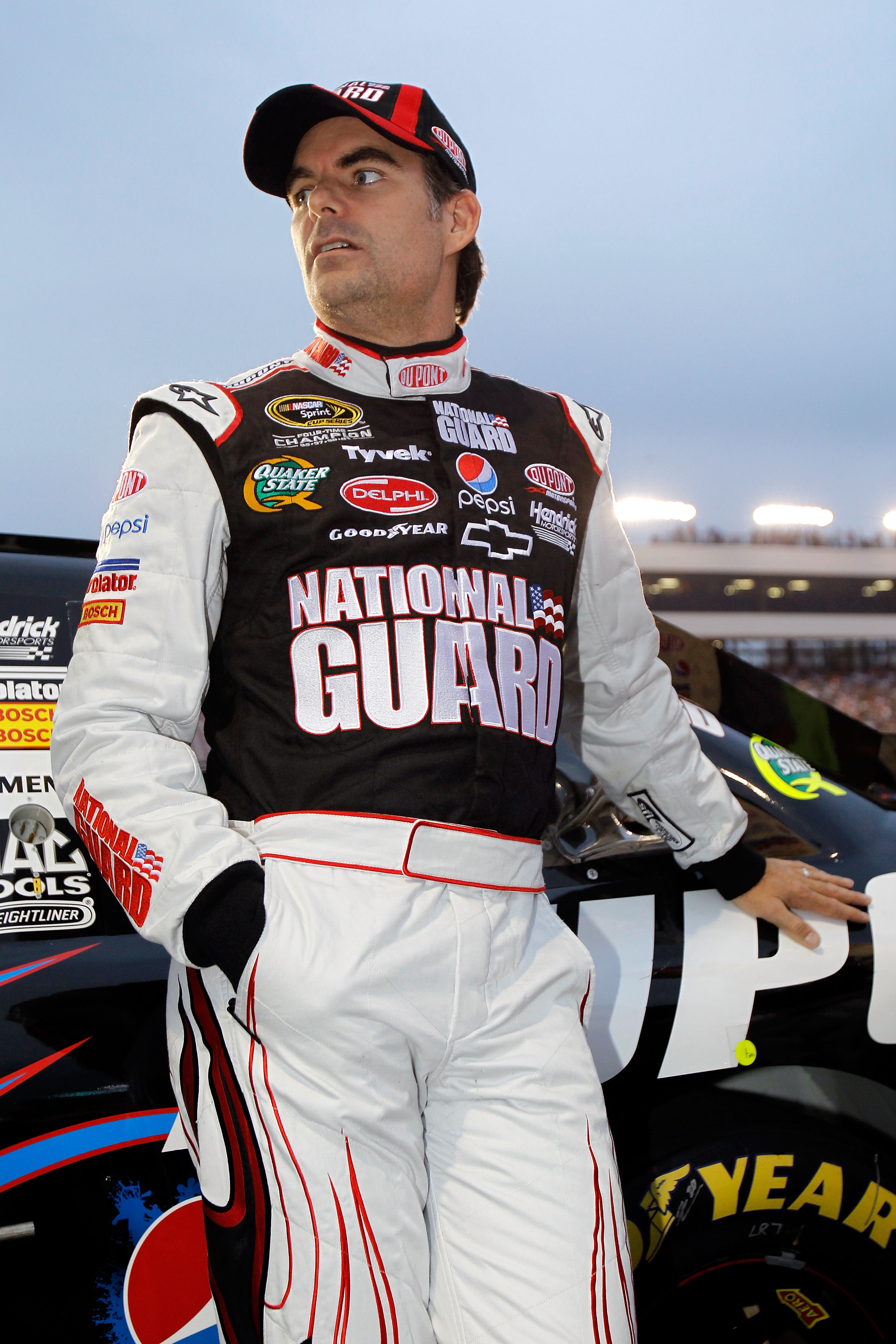 Parks Race and Chase Reactions Air Guard 400 at Richmond International