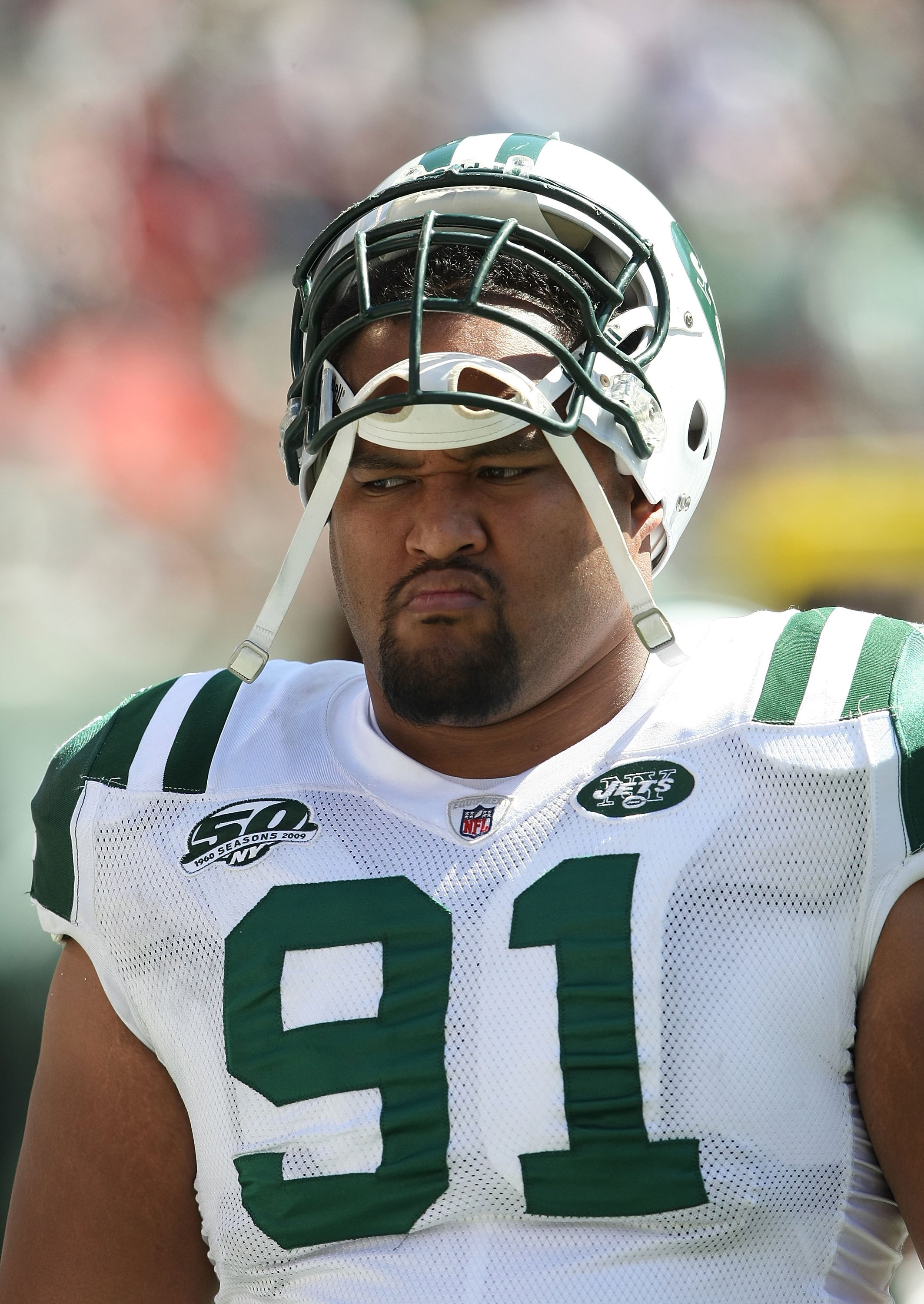 03 January 2010: New York Jets defensive tackle Sione Pouha (91